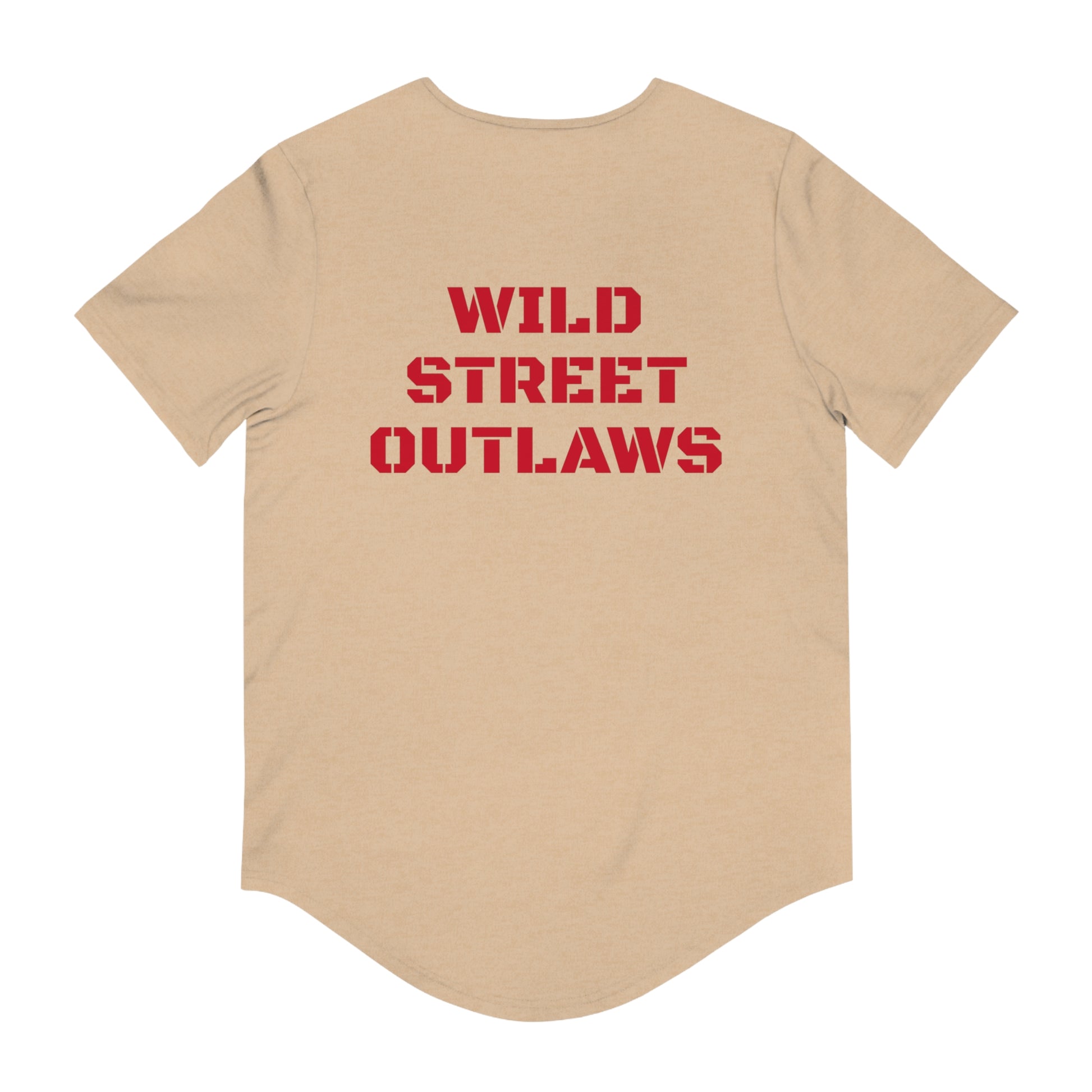 OUTLAW Men's Jersey Curved Hem Tee