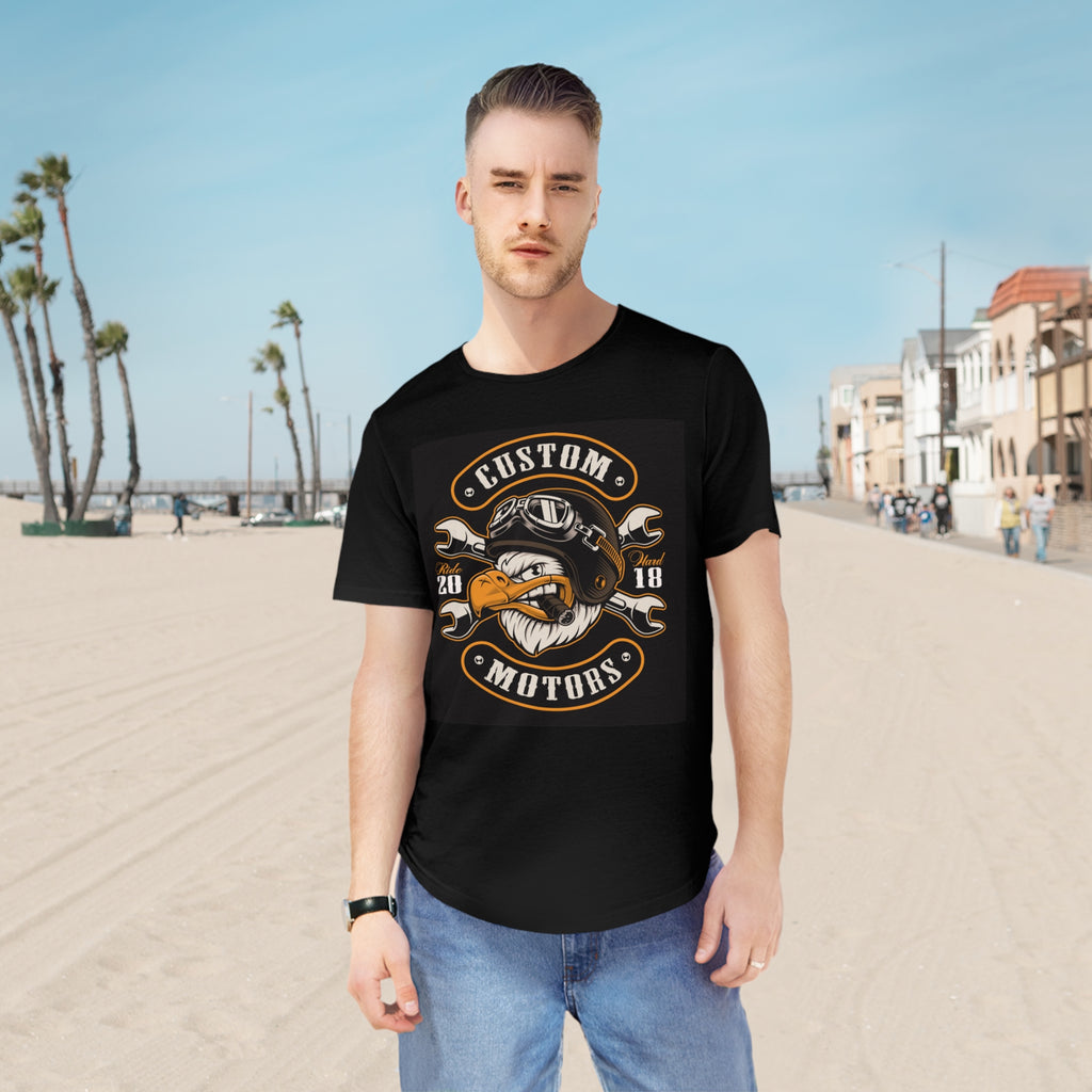 Custom Motors Curved Hem Tee
