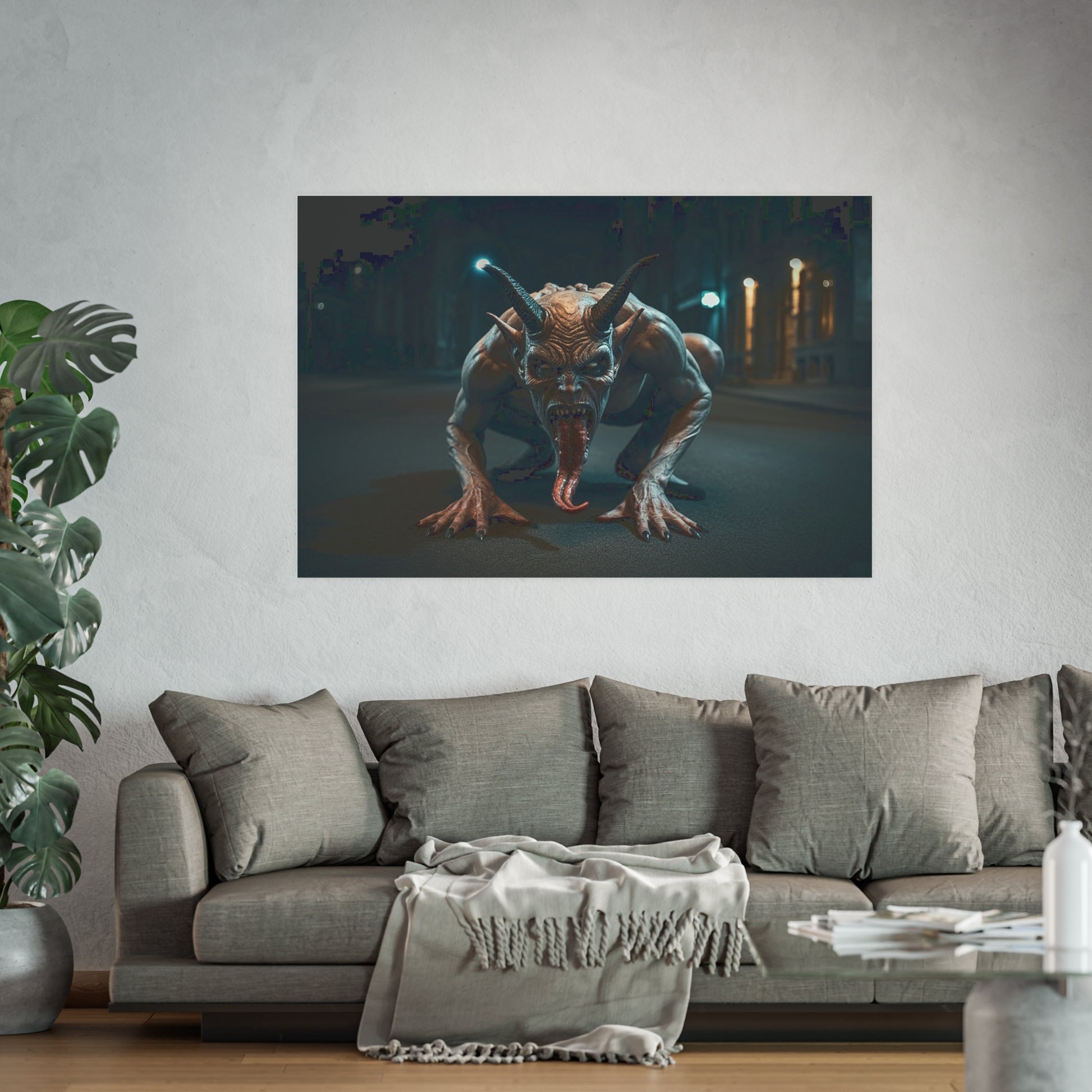 Street Demon Satin and Archival Matte Poster