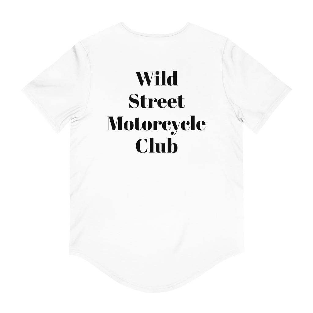 Wild Street Jersey Curved Hem Tee