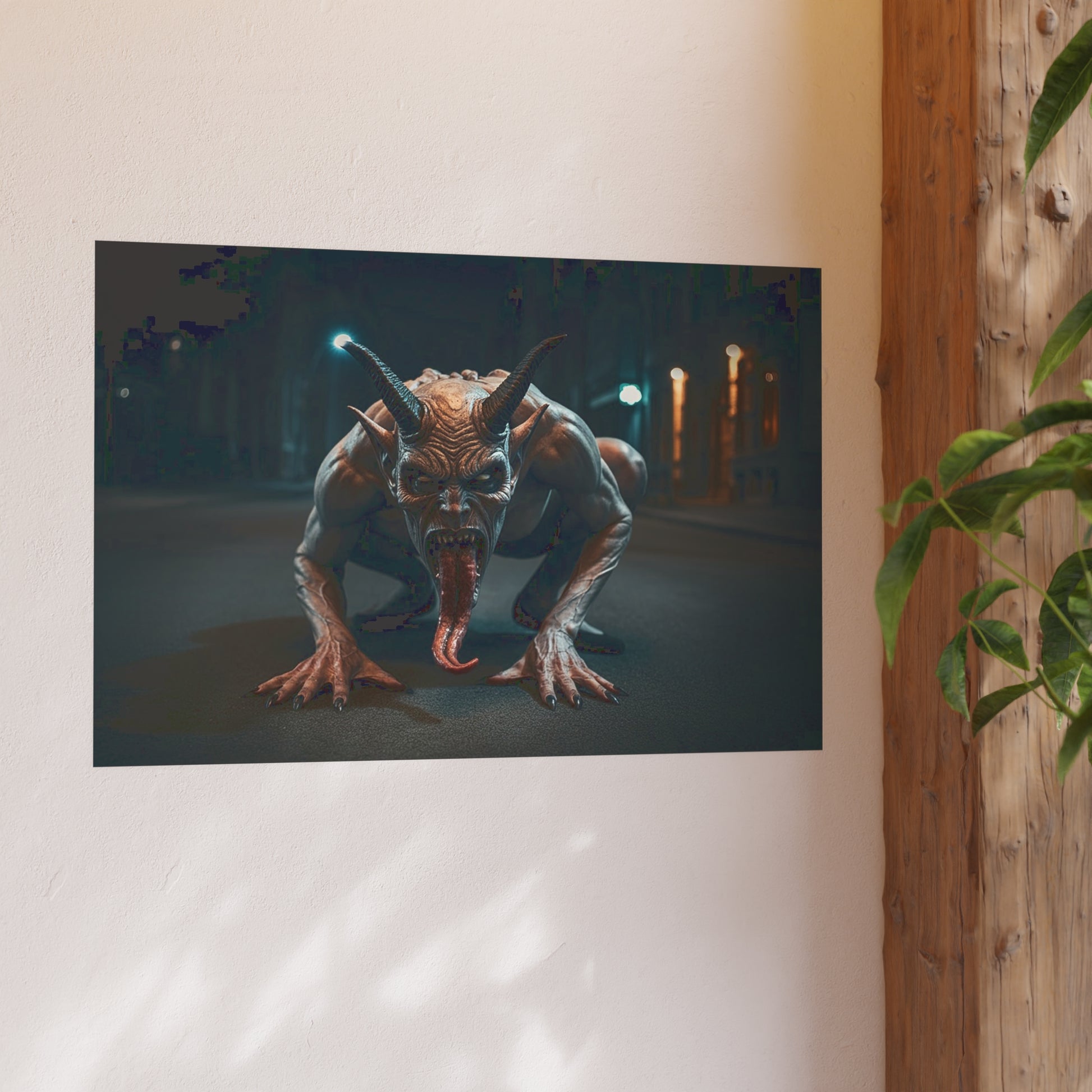 Street Demon Satin and Archival Matte Poster