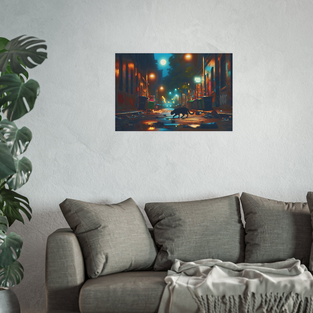 Streetlights Satin and Archival Matte Poster
