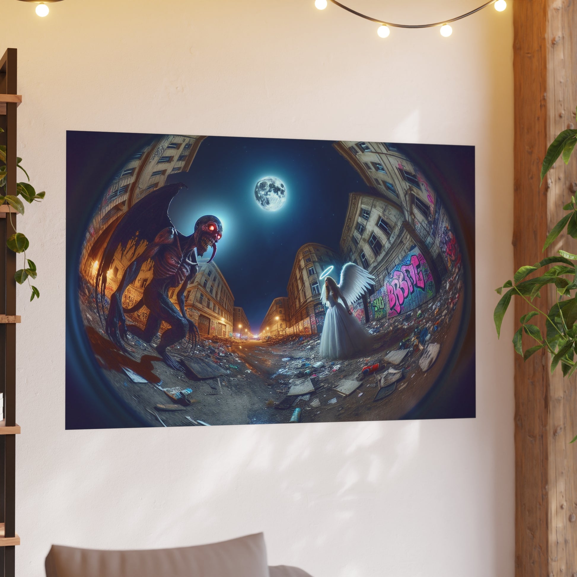 The VortexSatin and Archival Matte Poster