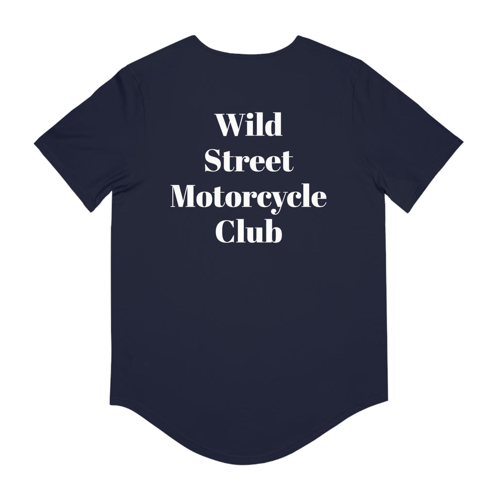 Wild Street Jersey Curved Hem Tee