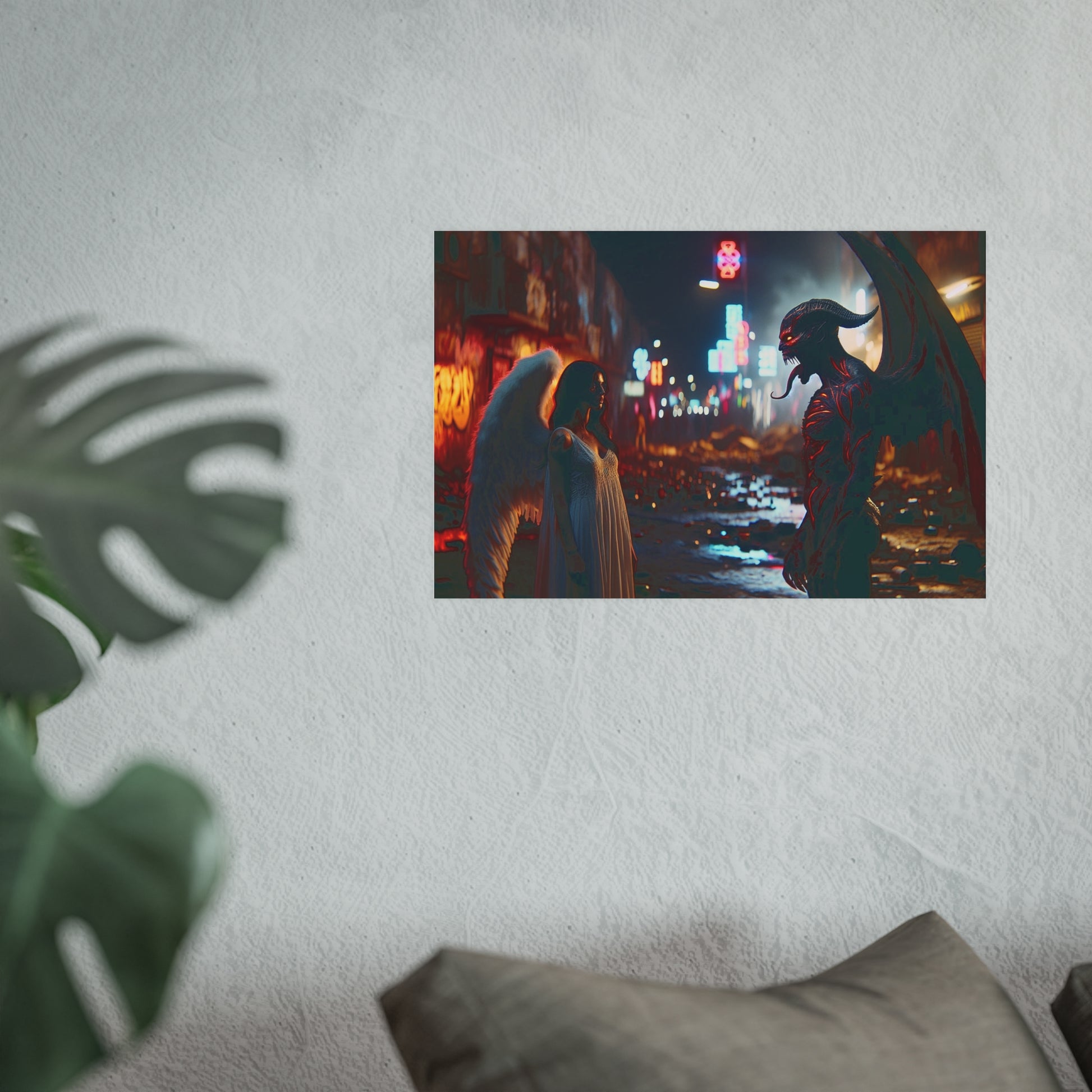 The Encounter Satin and Archival Matte Poster
