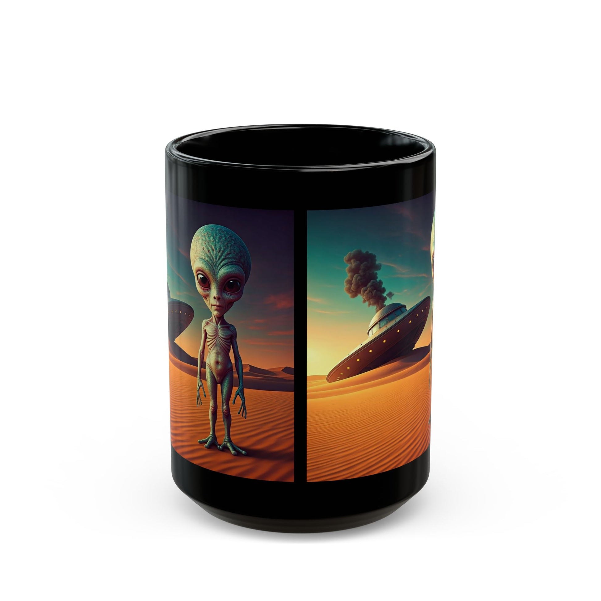 Take Me To Your Leader Black Mug (11oz, 15oz)