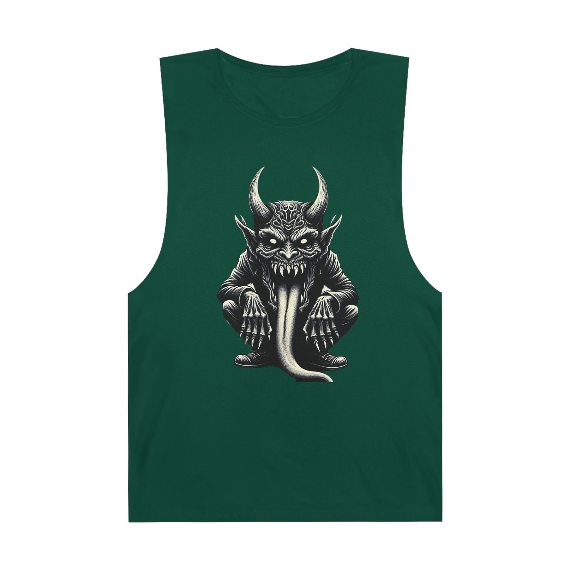 Demon Sleeveless Tee-Unisex Graphic Tank Top featuring Demon Design, Streetwear