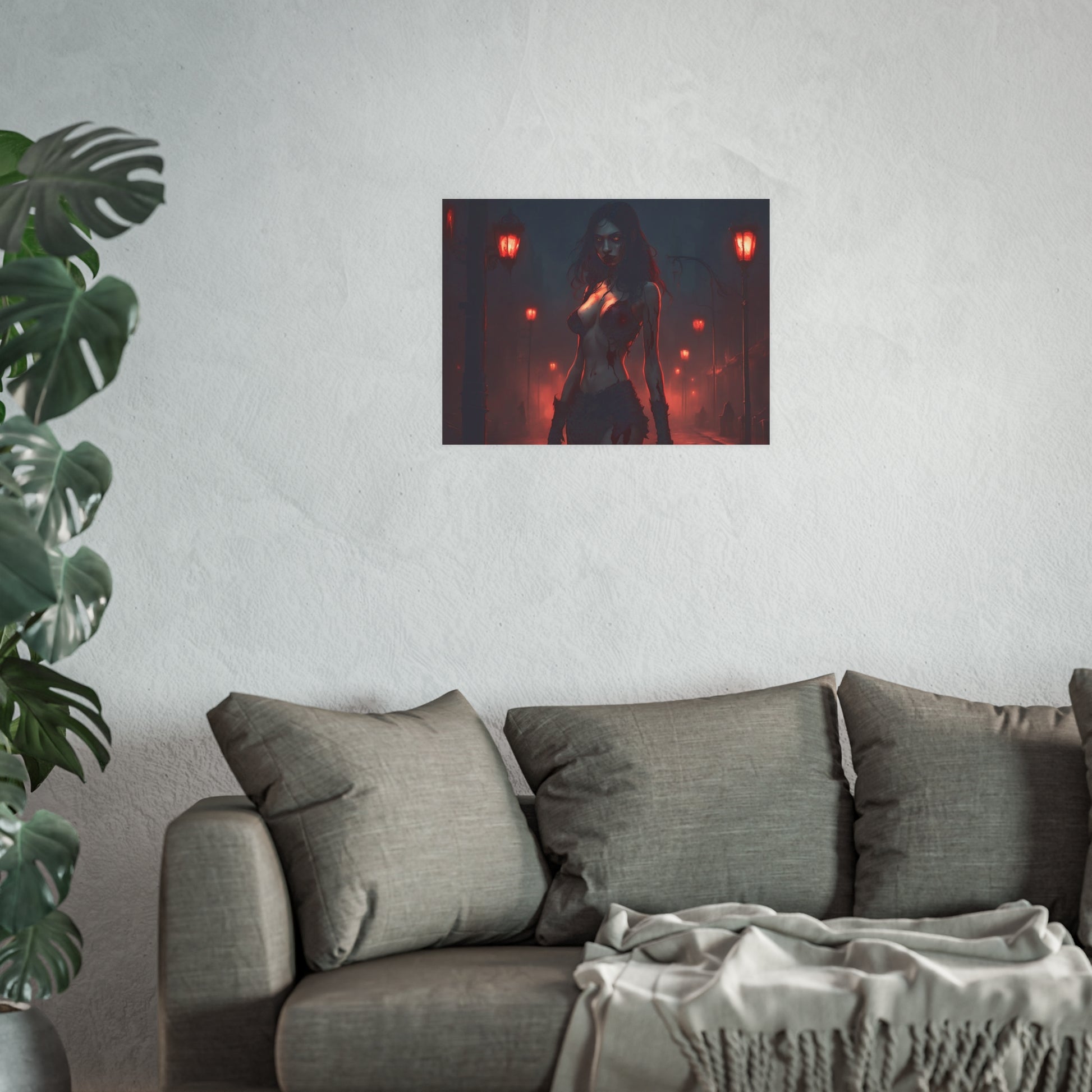 Bloody Streets Satin and Archival Matte Poster