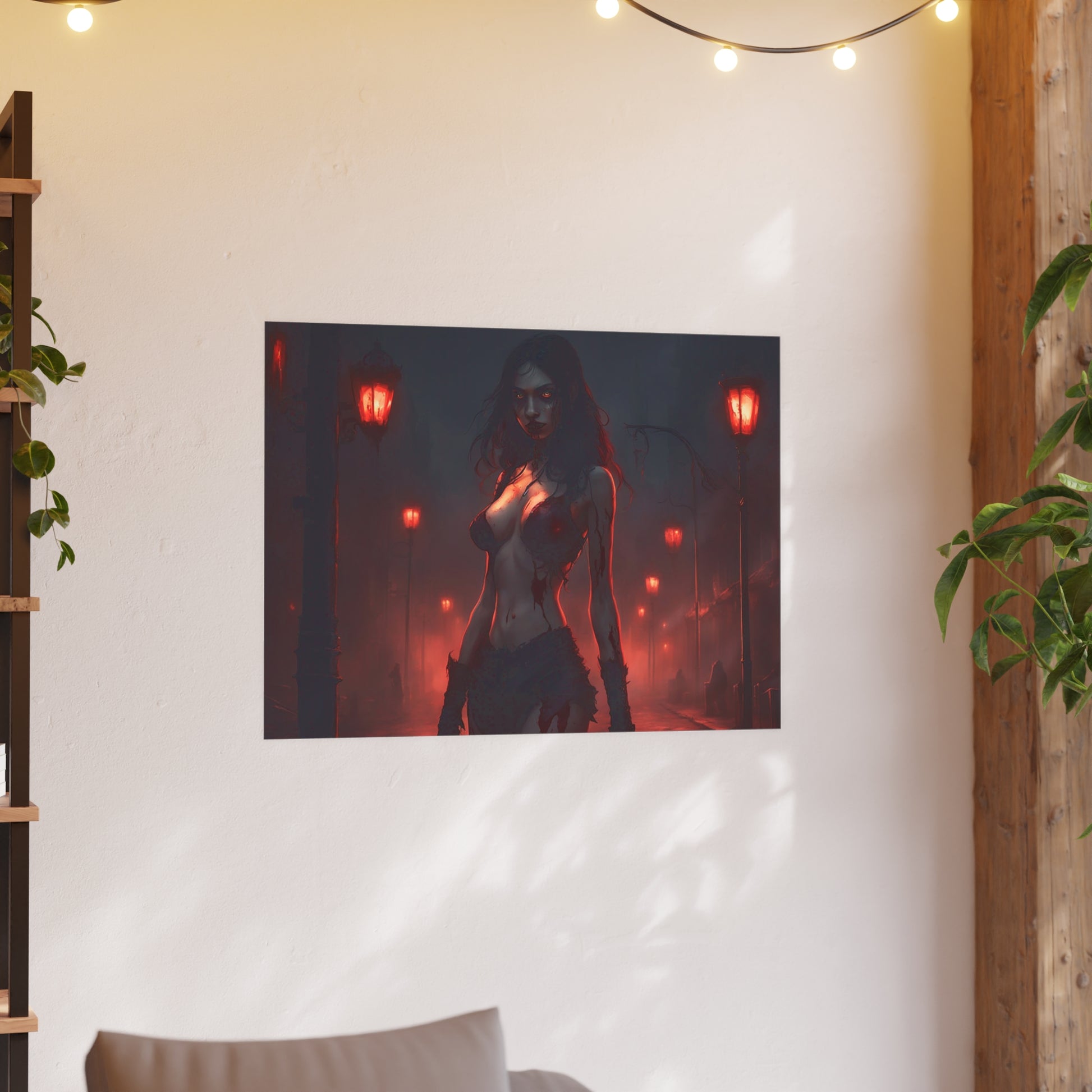 Bloody Streets Satin and Archival Matte Poster
