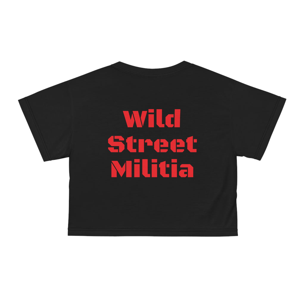 Come and take it! AOP Crop Tee