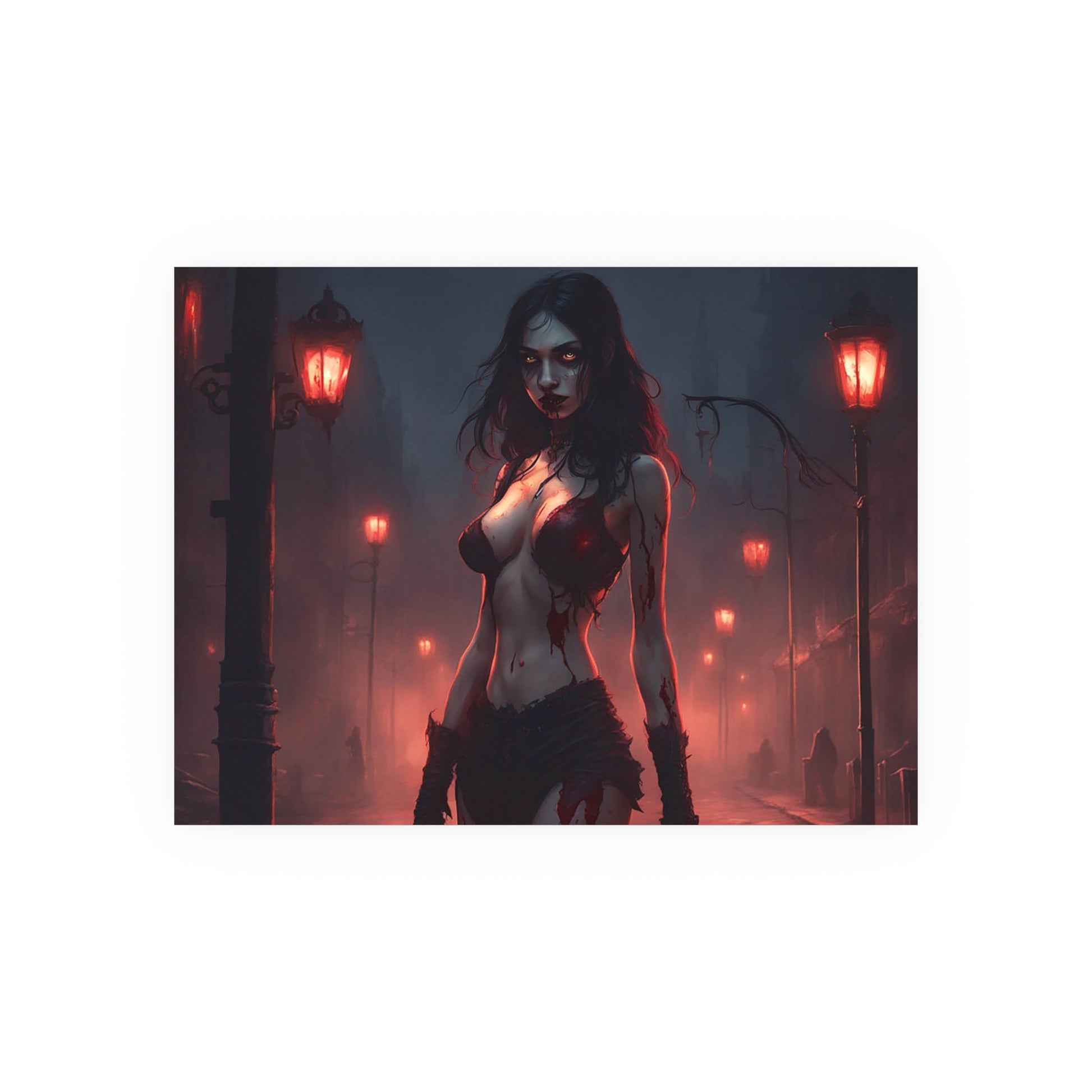 Bloody Streets Satin and Archival Matte Poster