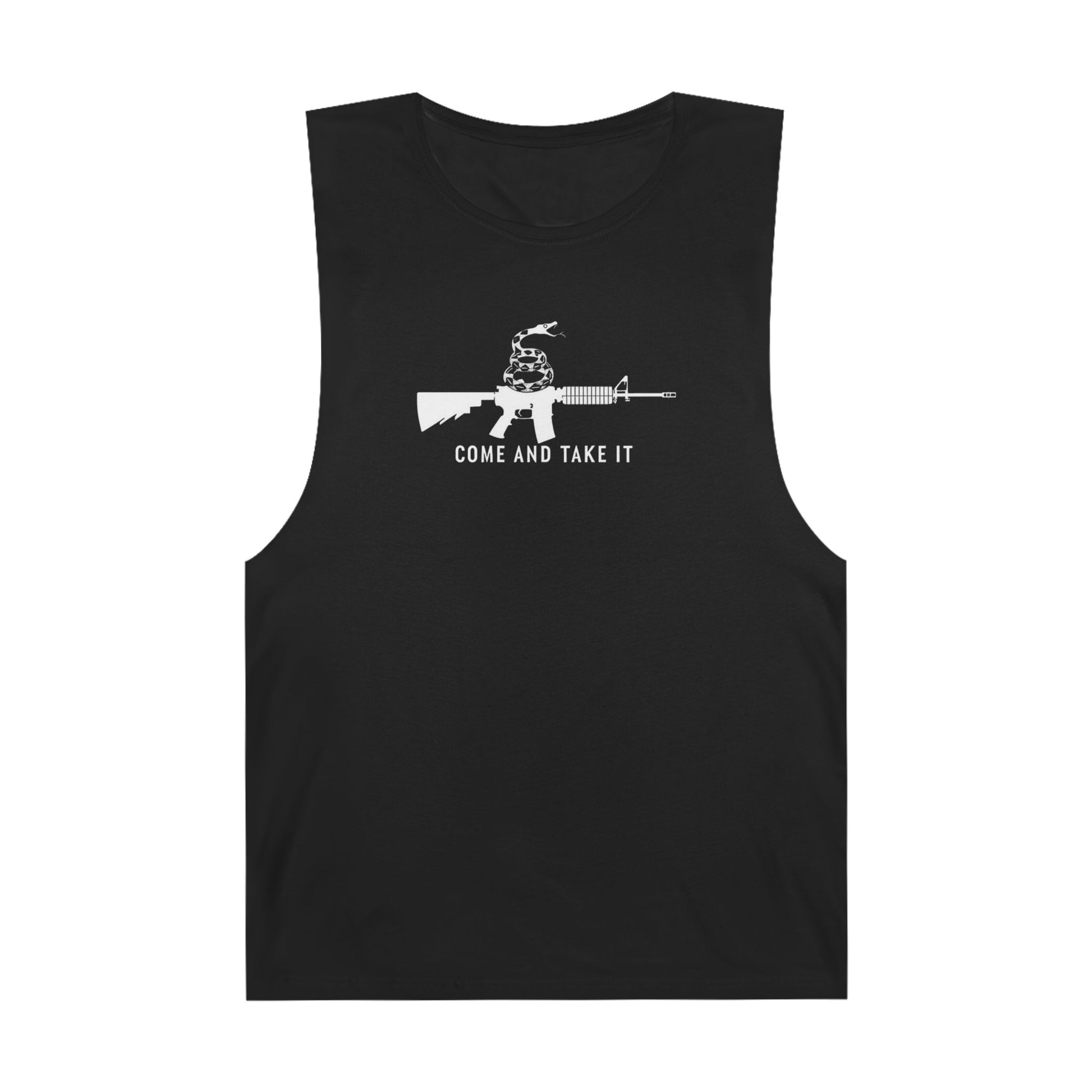 Come and Take It Rifle Snake-Sleeveless Tee