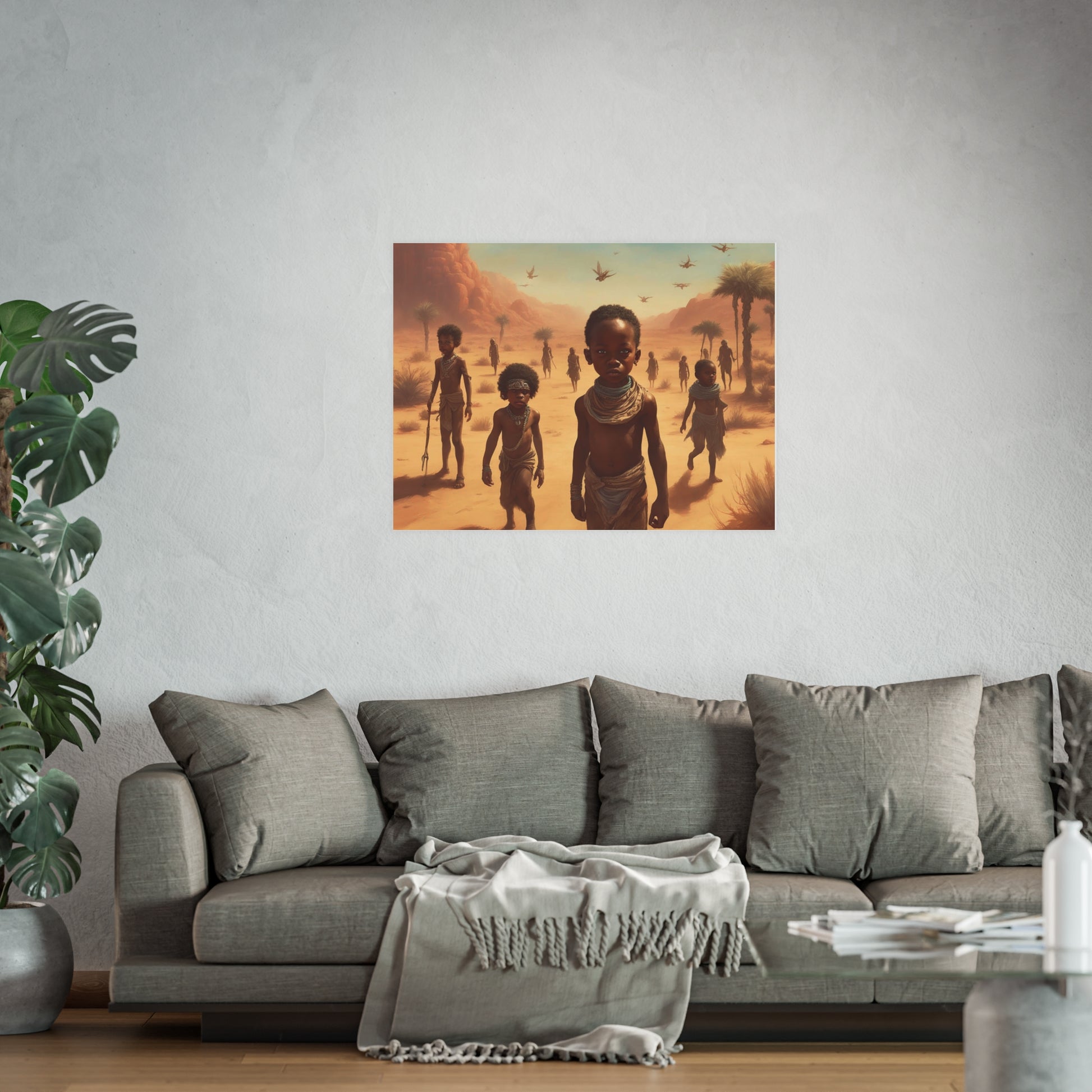 Africa Satin and Archival Matte Poster