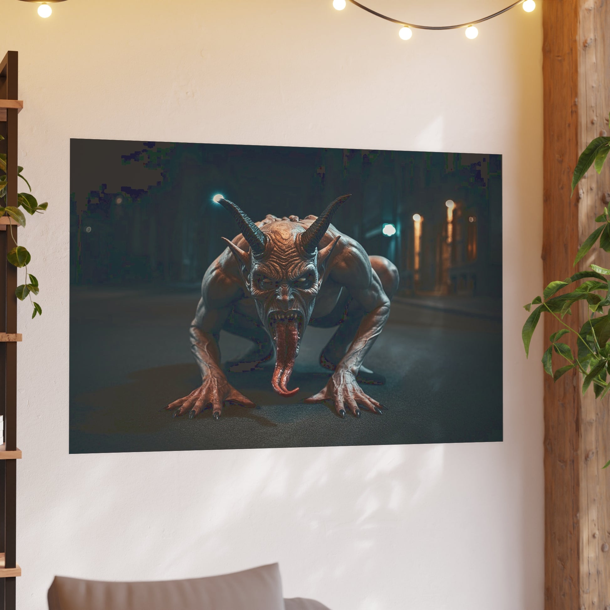 Street Demon Satin and Archival Matte Poster