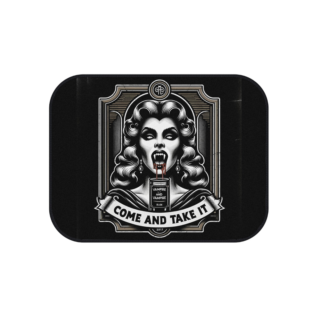 Gothic Car Mats Set, Unique Auto Floor Liners