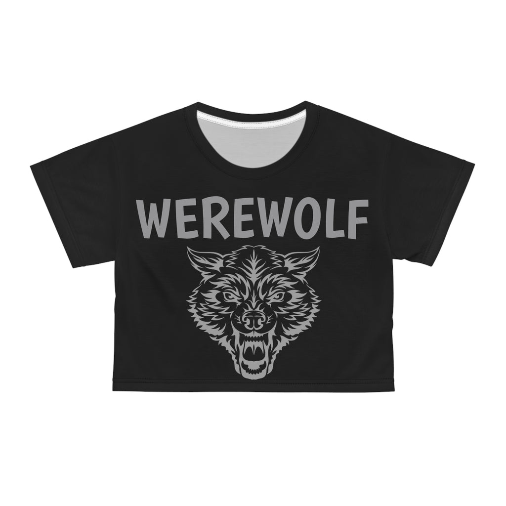 WEREWOLF AOP Crop Tee