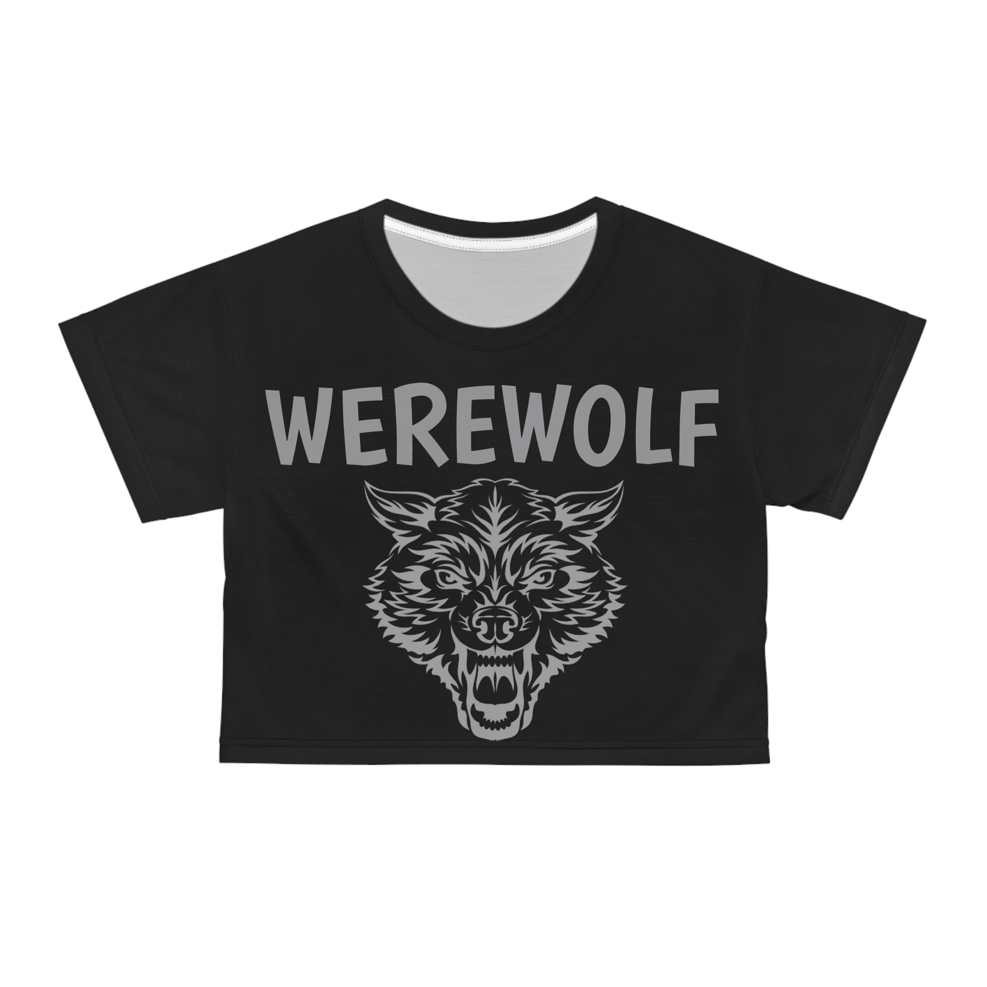 WEREWOLF AOP Crop Tee