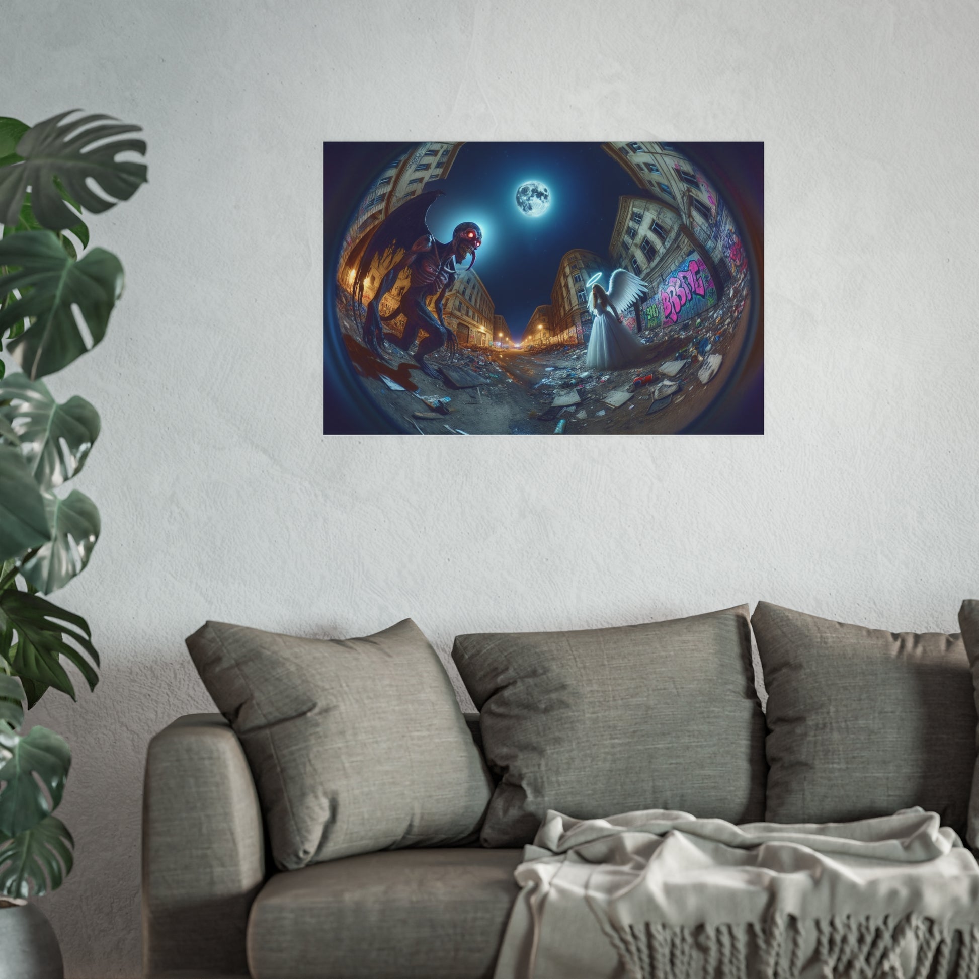 The VortexSatin and Archival Matte Poster