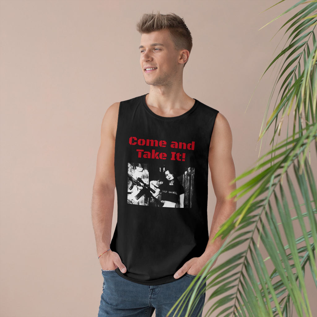 Come and Take It-Sleeveless Tee