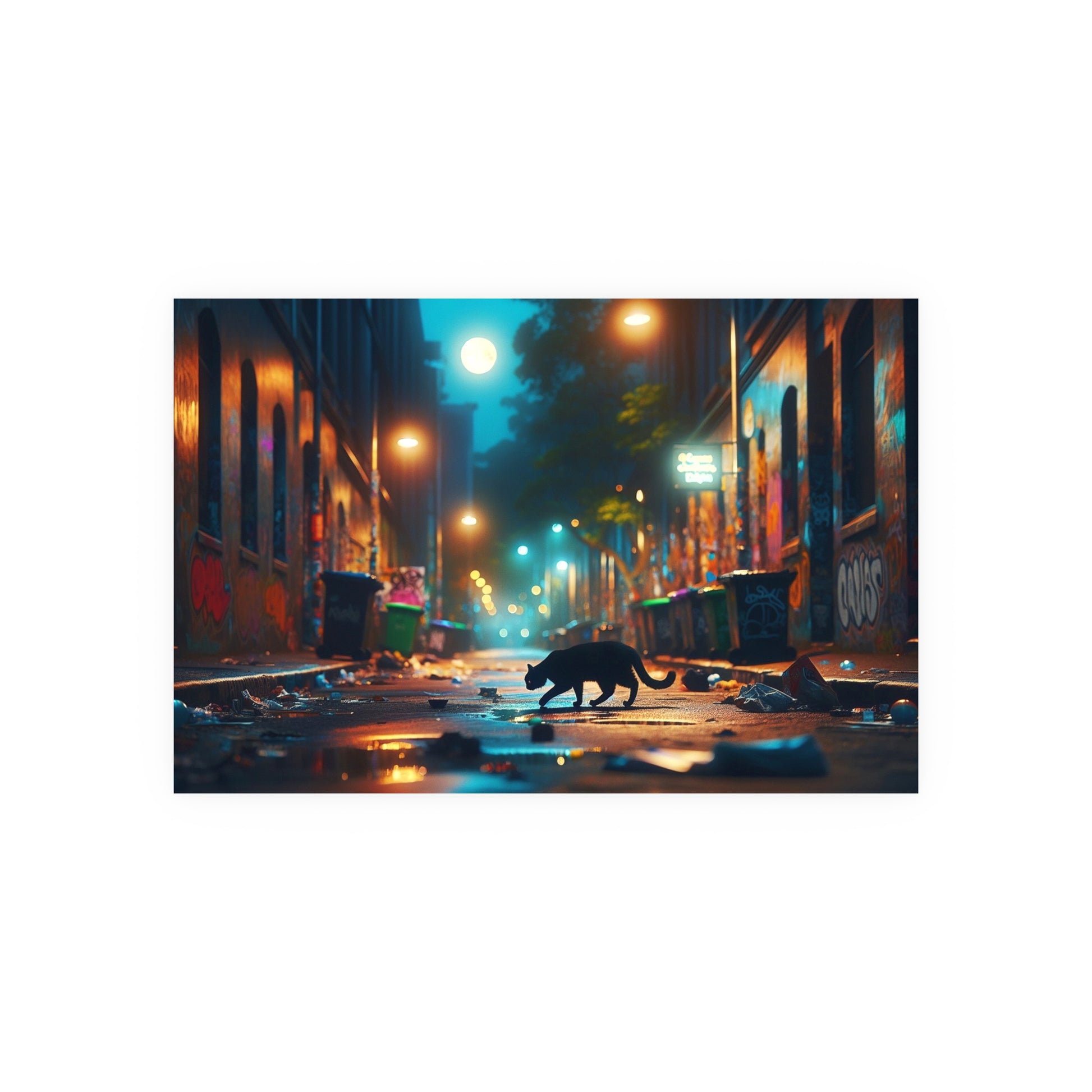 Streetlights Satin and Archival Matte Poster