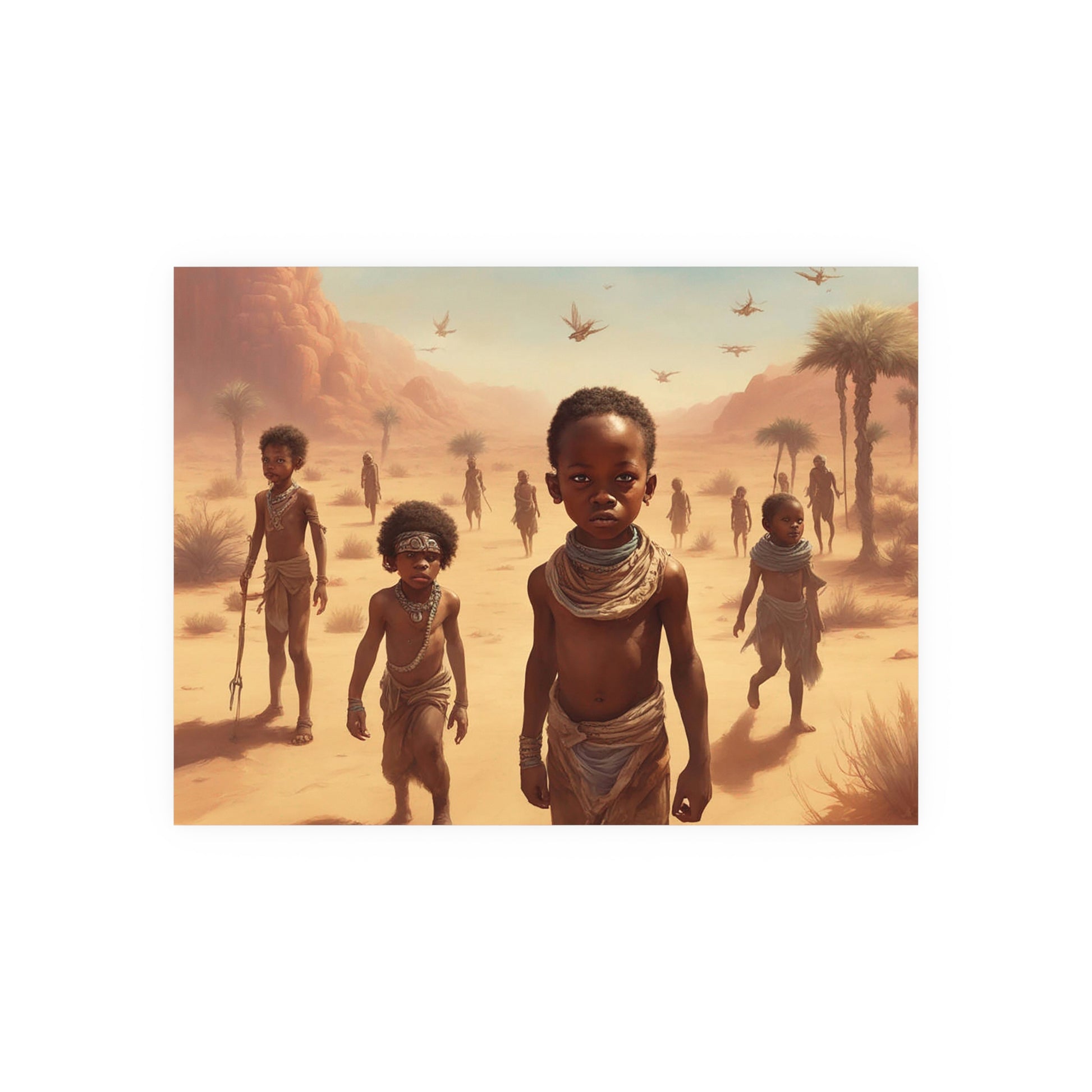 Africa Satin and Archival Matte Poster