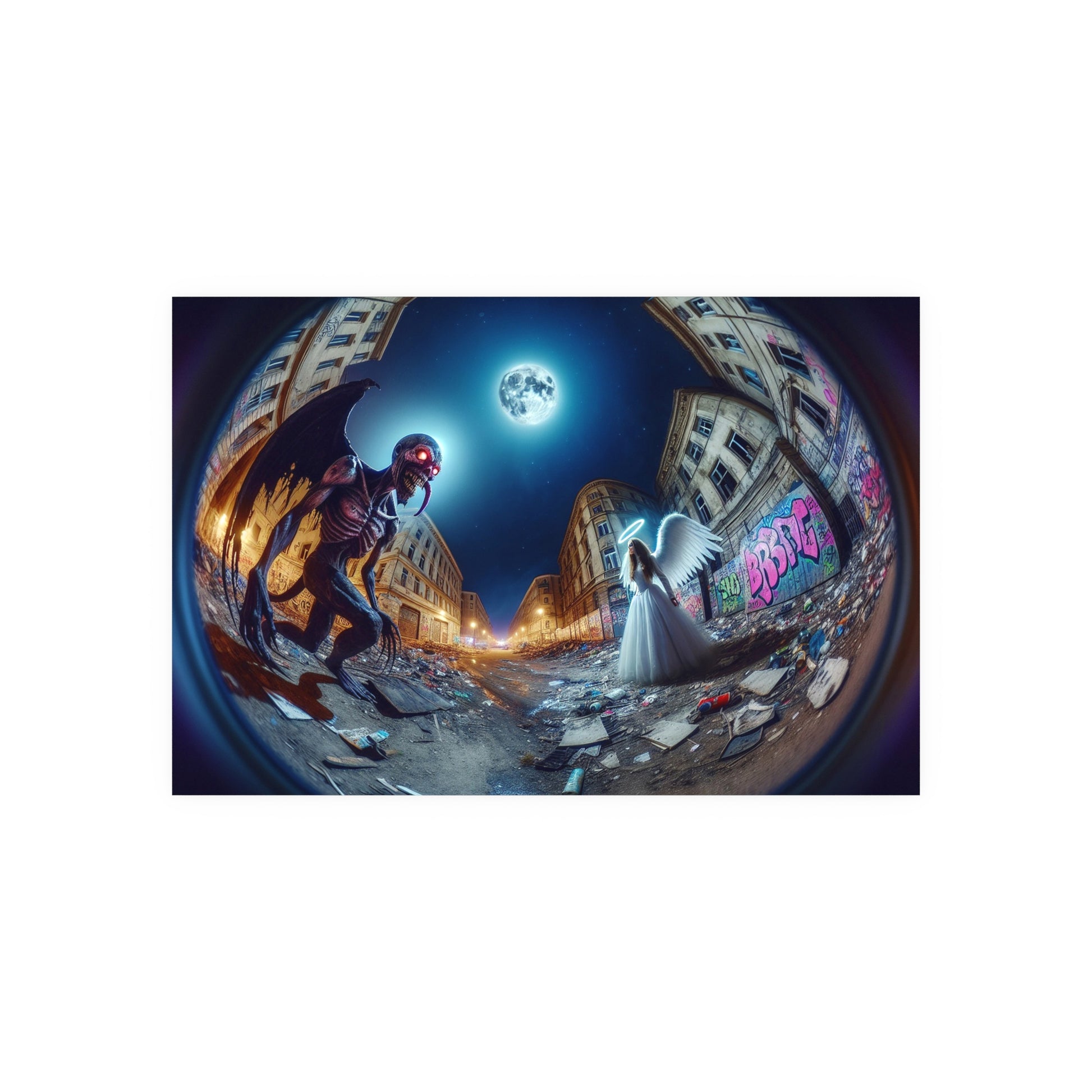 The VortexSatin and Archival Matte Poster