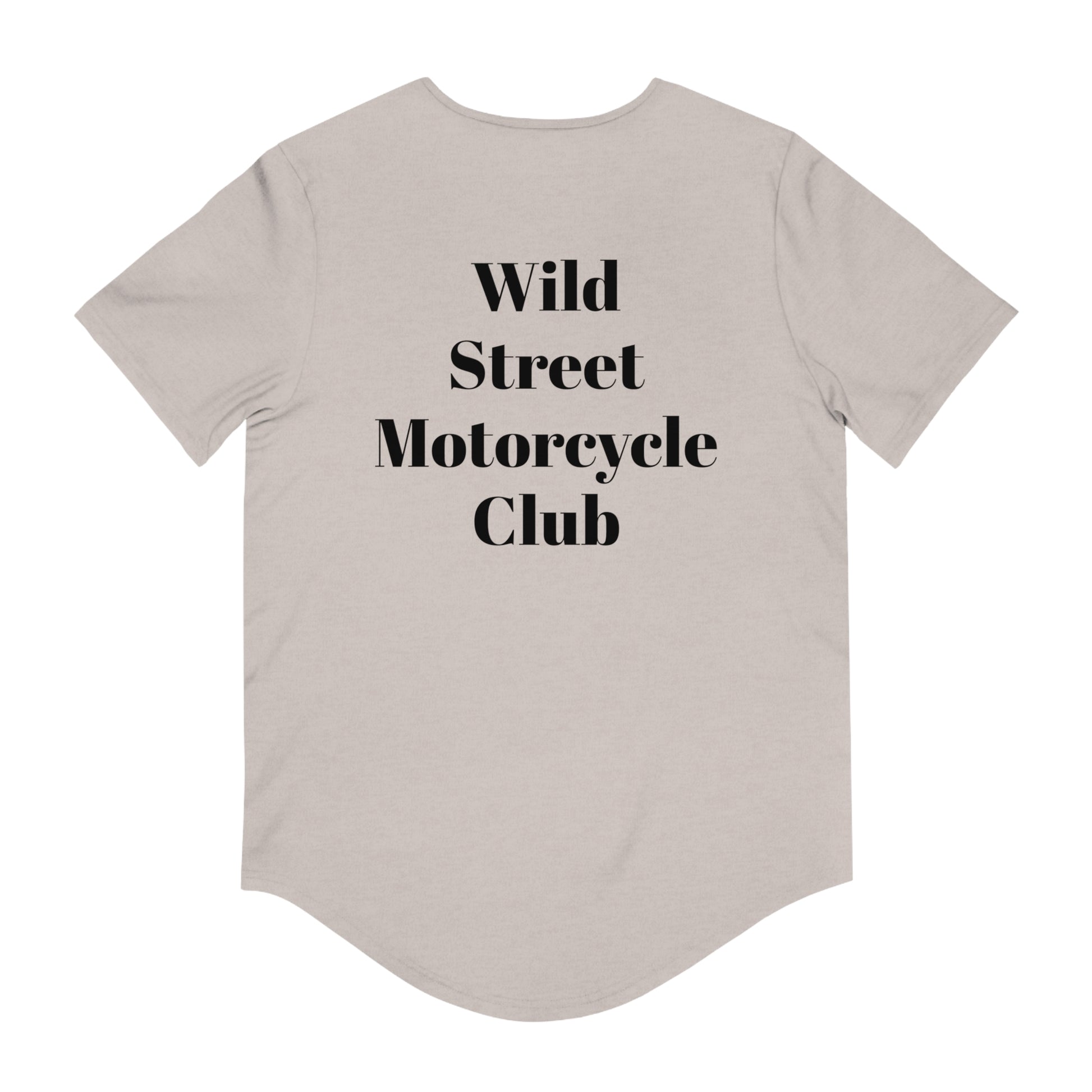 Wild Street Jersey Curved Hem Tee