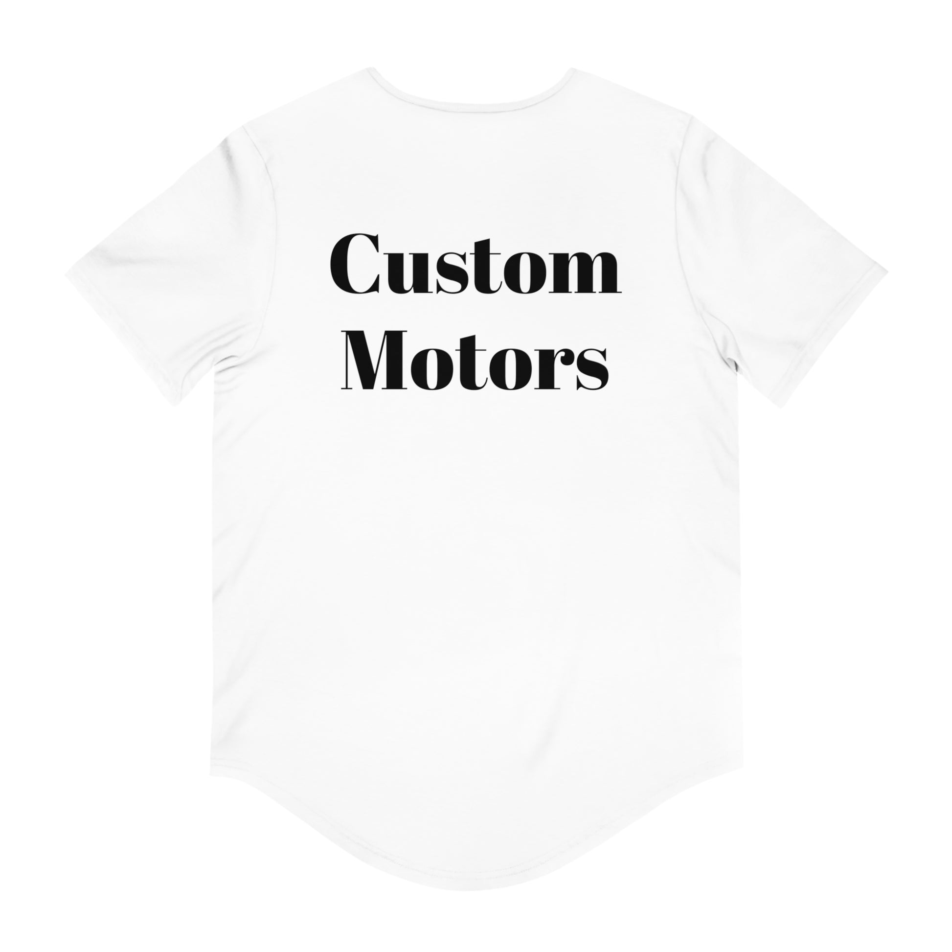 Custom Motors Curved Hem Tee