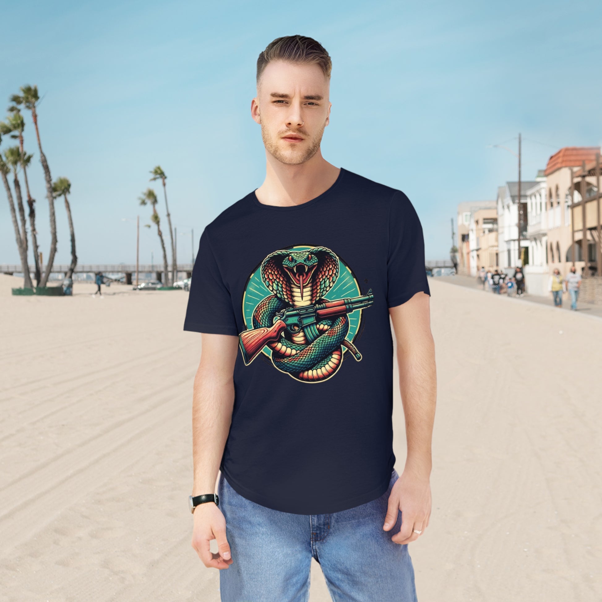 Cobra & Gun Graphic Tee