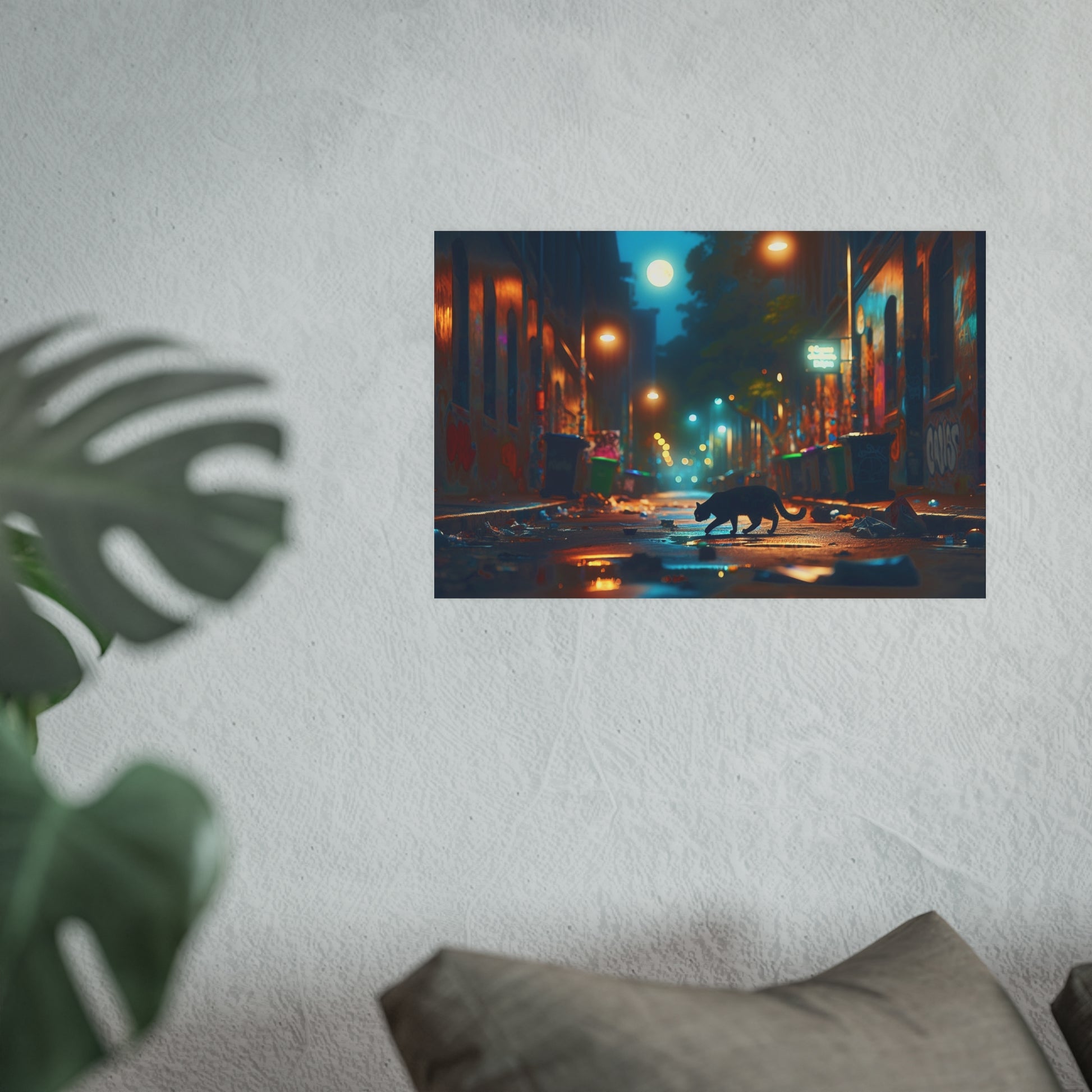Streetlights Satin and Archival Matte Poster