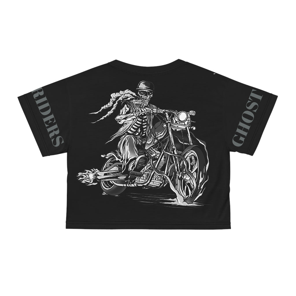 GHOST RIDERS Crop Tee (AOP)