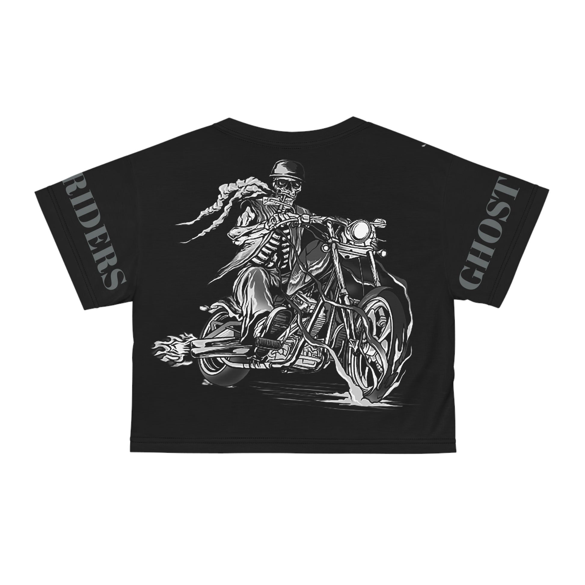 GHOST RIDERS Crop Tee (AOP)