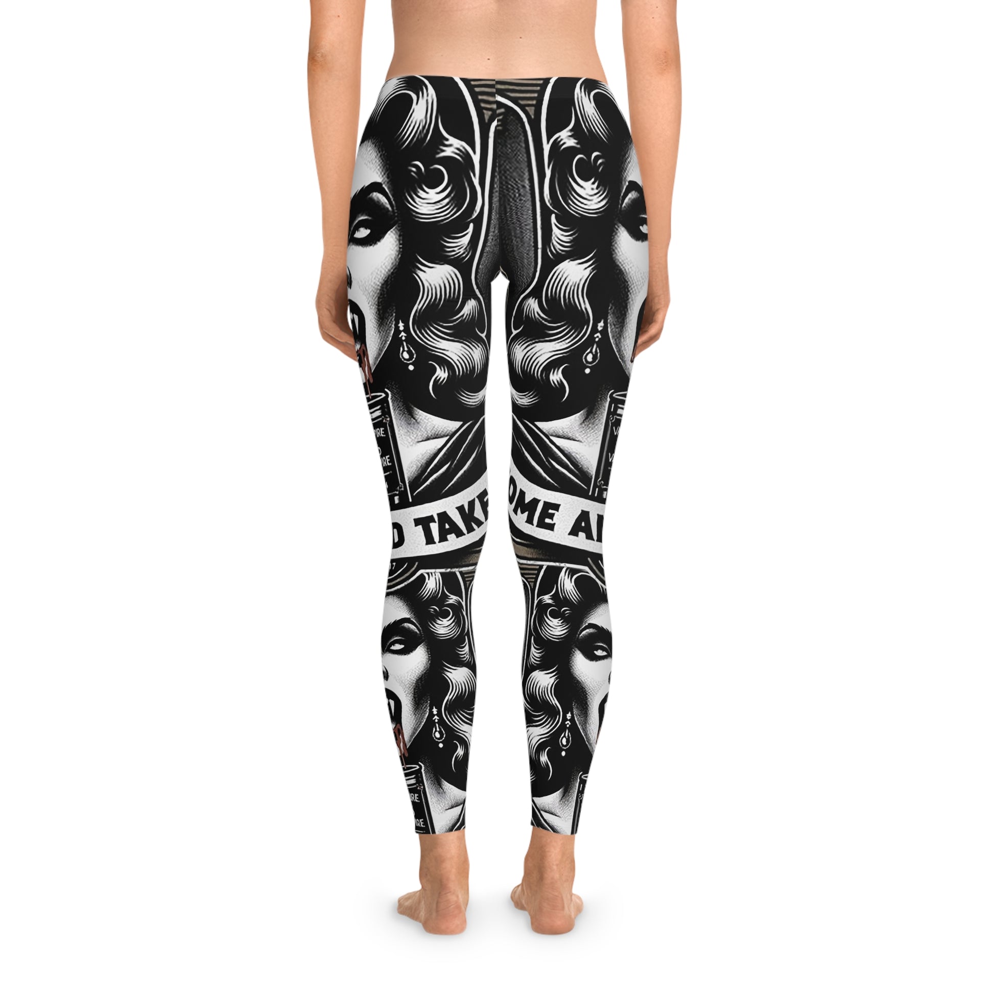 Gothic Vampire Girl Leggings