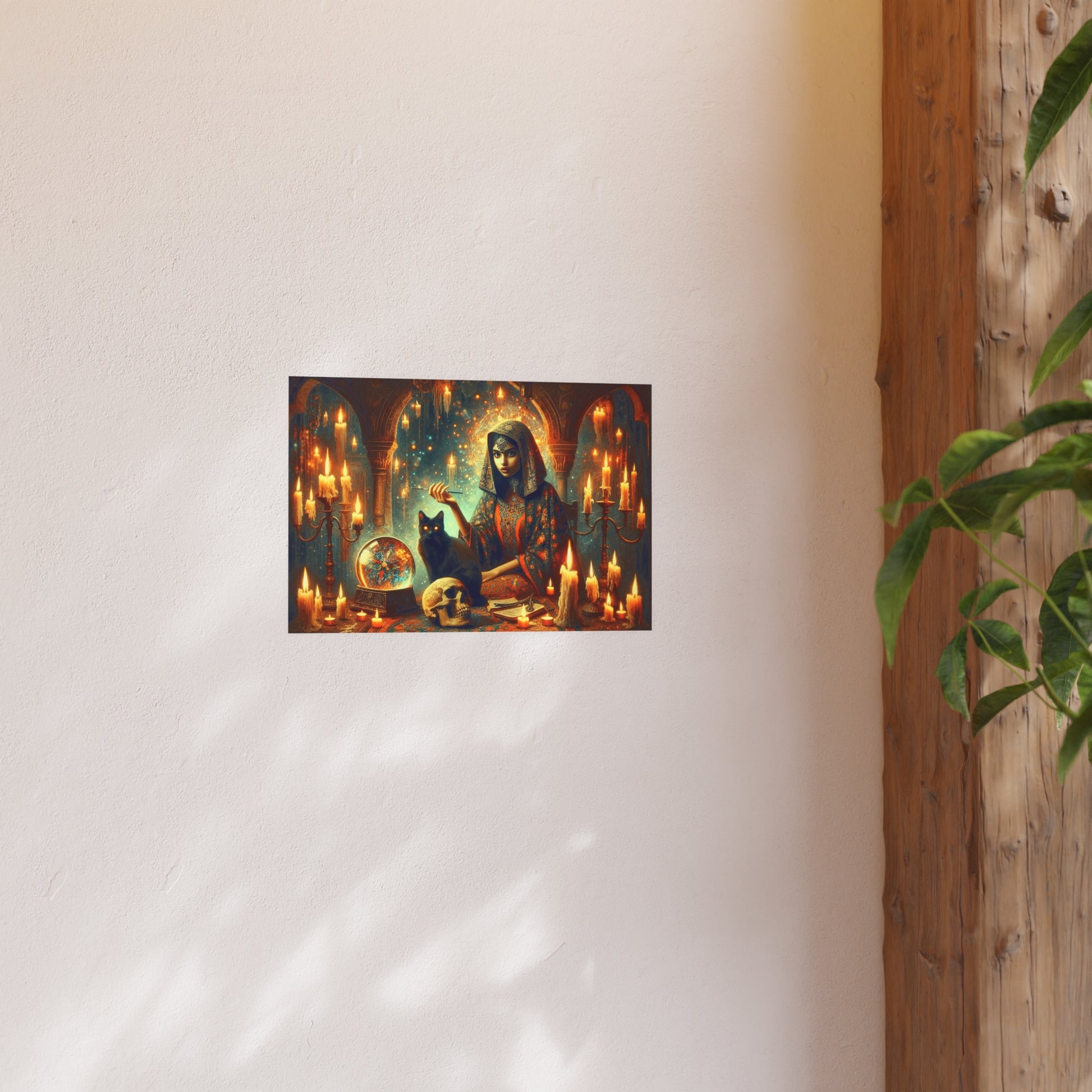 Mystic Cat Satin and Archival Matte Poster
