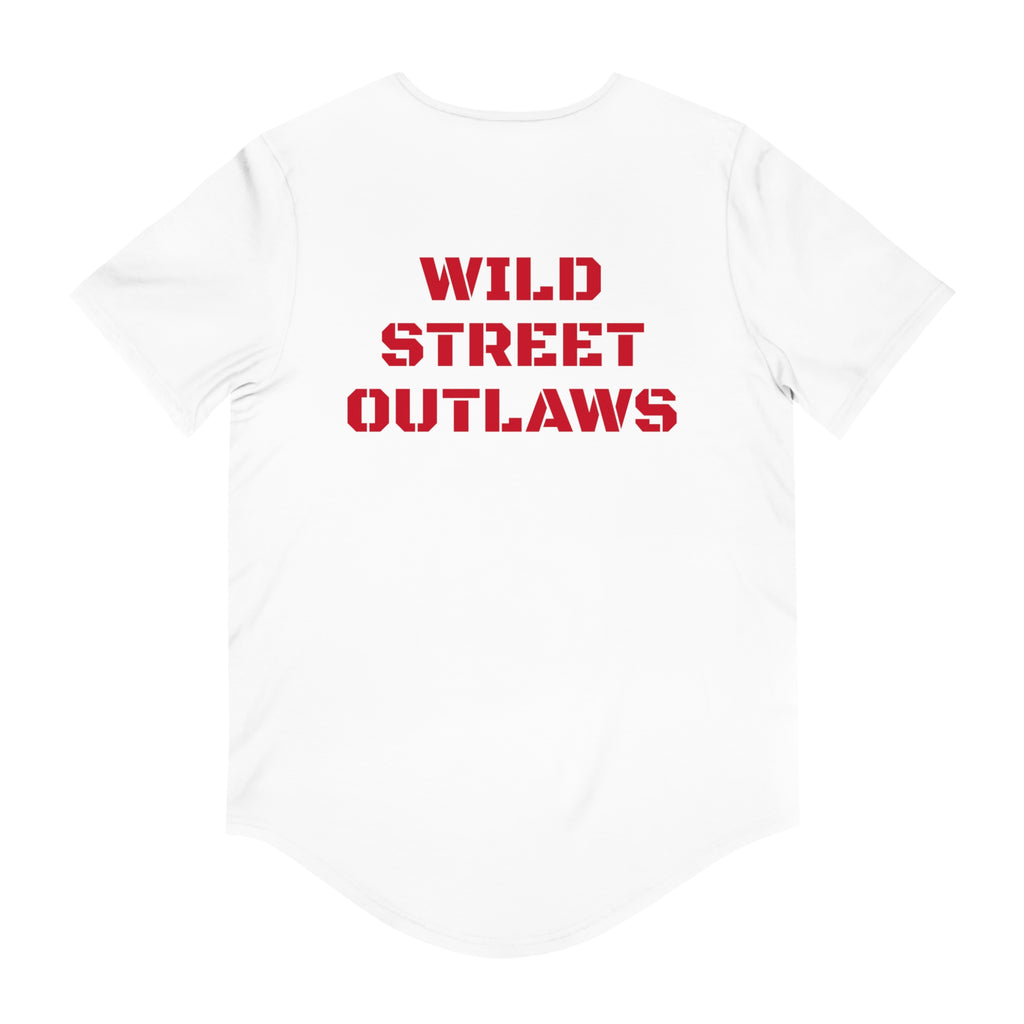 OUTLAW Men's Jersey Curved Hem Tee