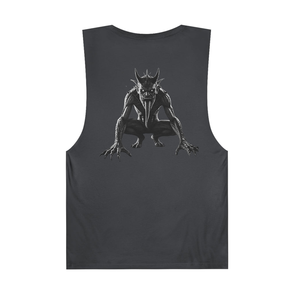 Demon Sleeveless Tee-Unisex Graphic Tank Top featuring Demon Design, Streetwear