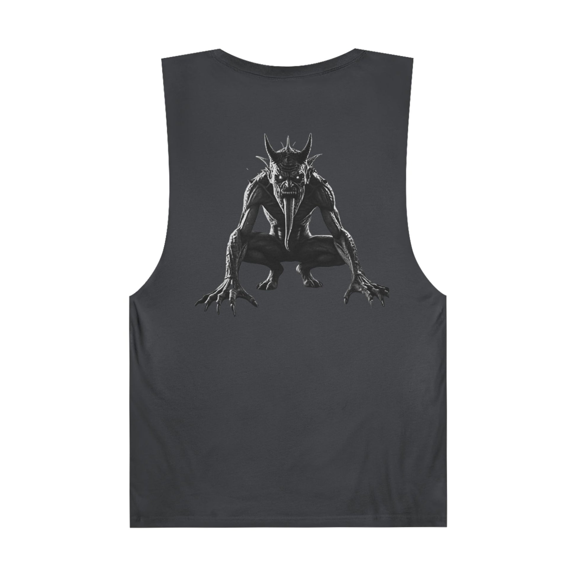 Demon Sleeveless Tee-Unisex Graphic Tank Top featuring Demon Design, Streetwear