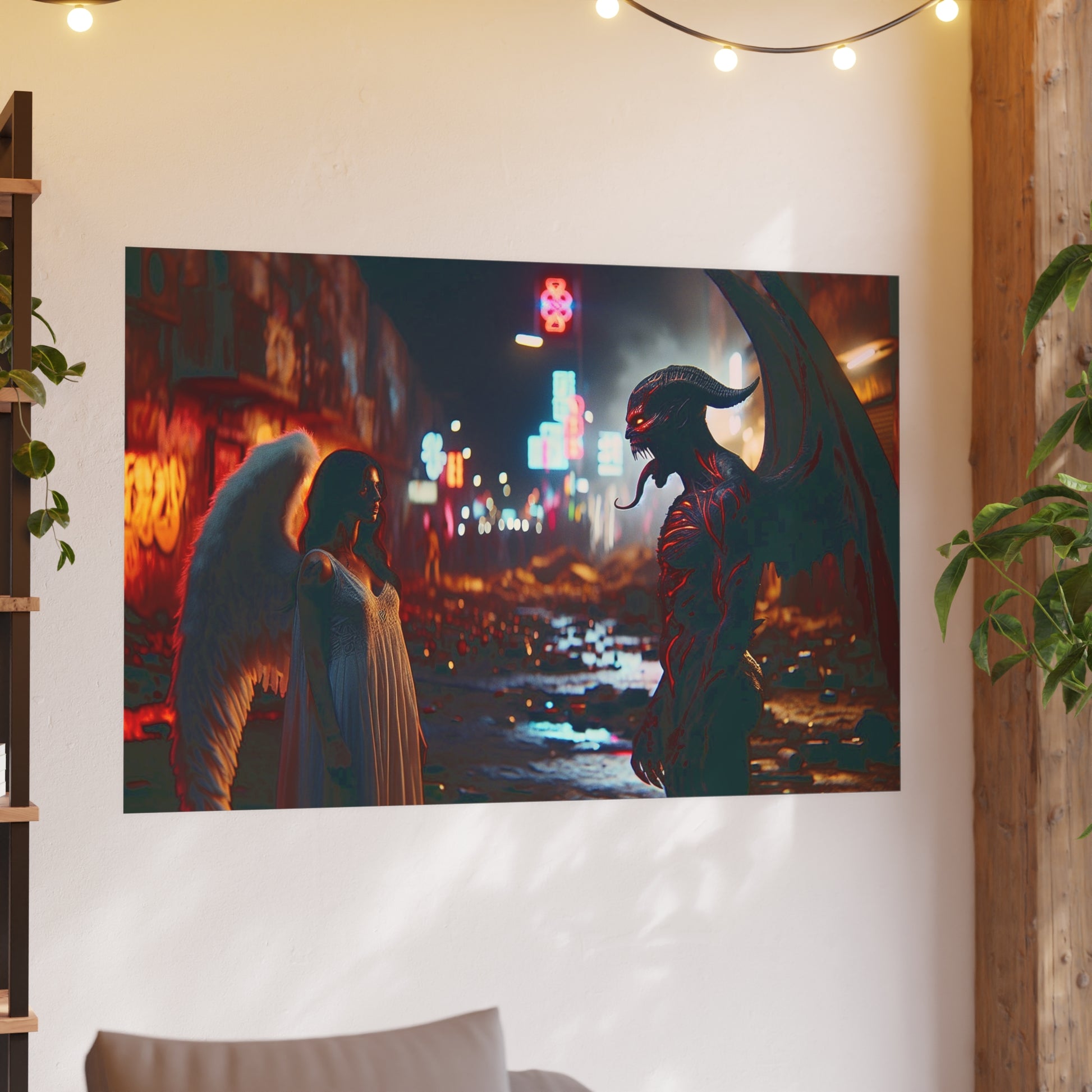 The Encounter Satin and Archival Matte Poster