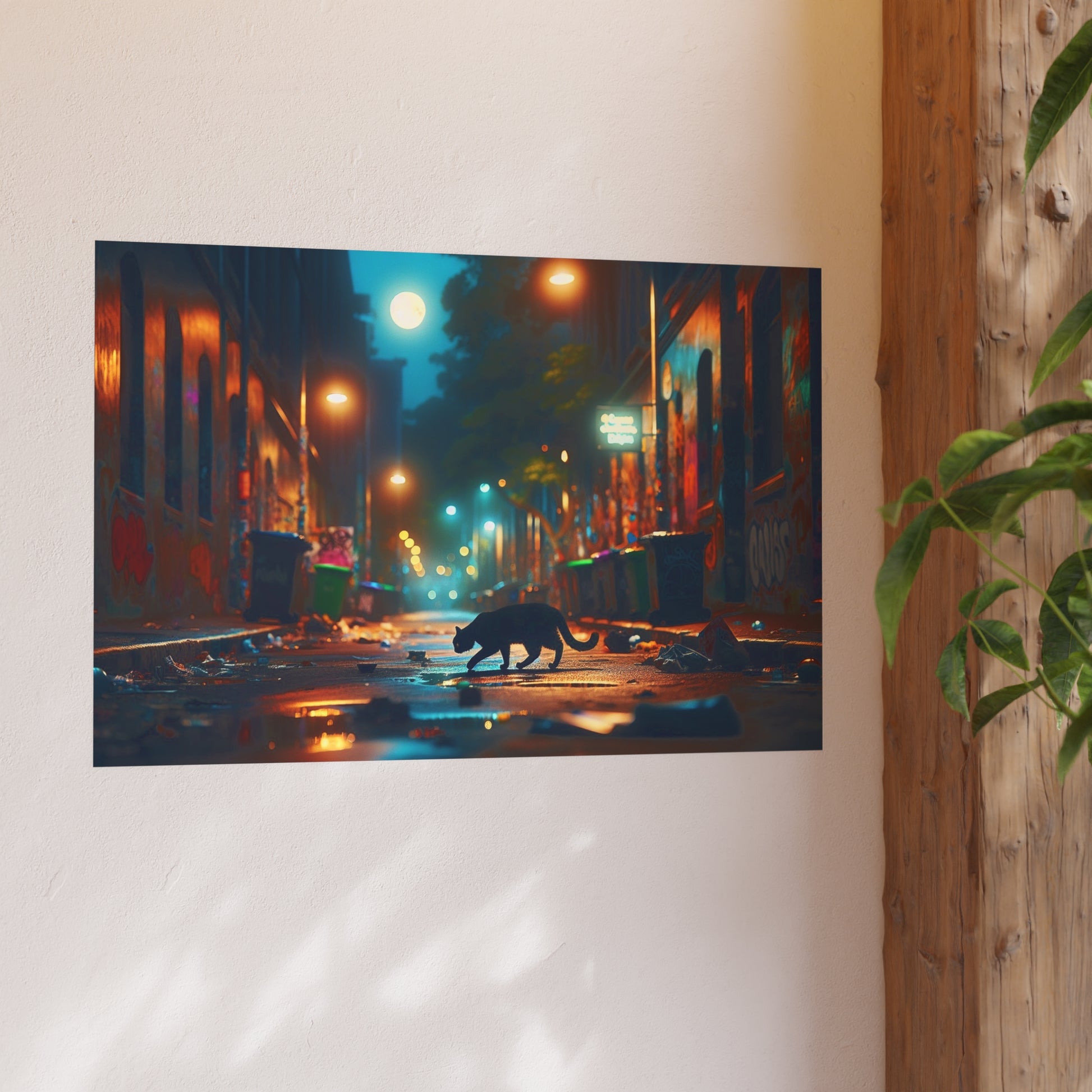 Streetlights Satin and Archival Matte Poster