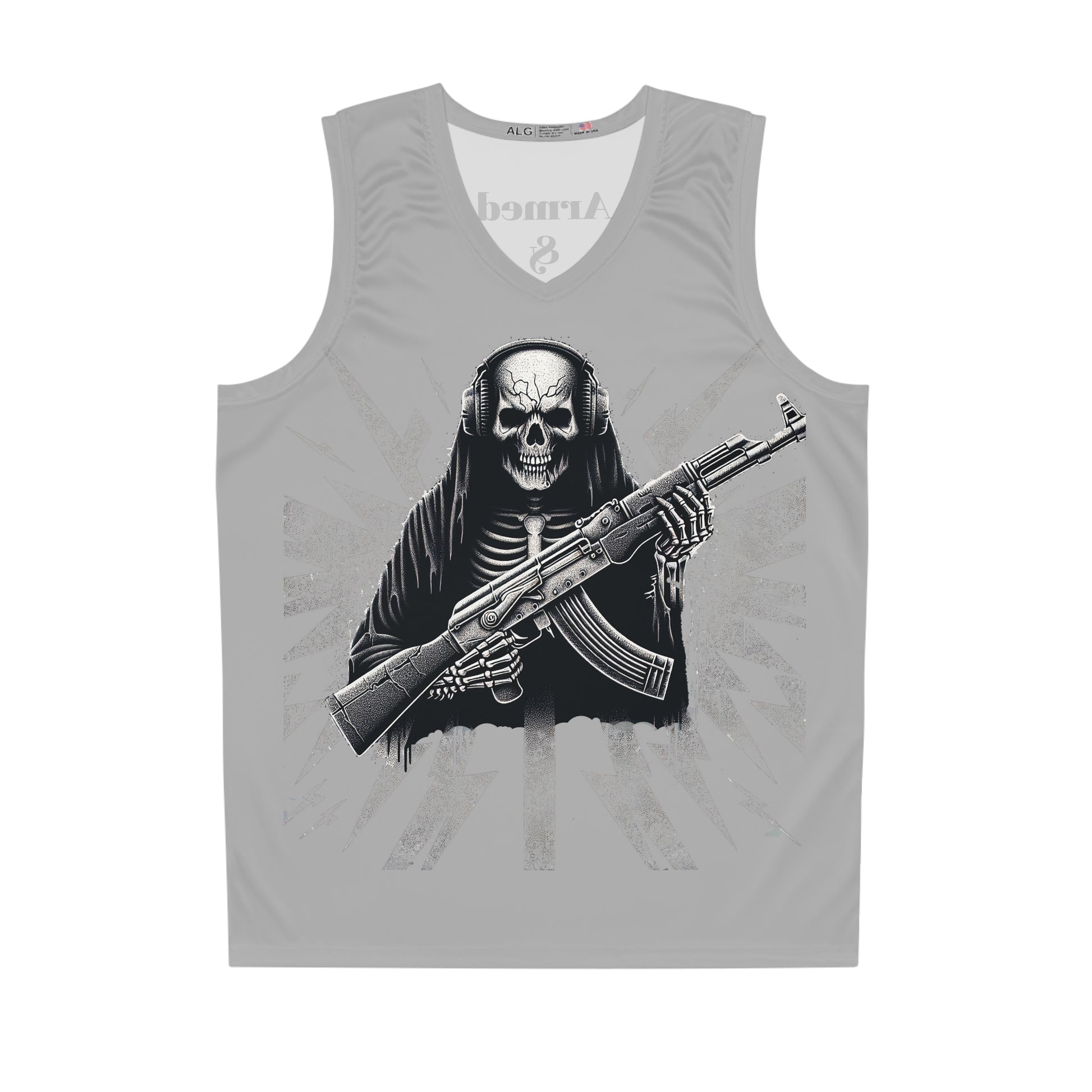 Armed & Dangerous Basketball Jersey (AOP)