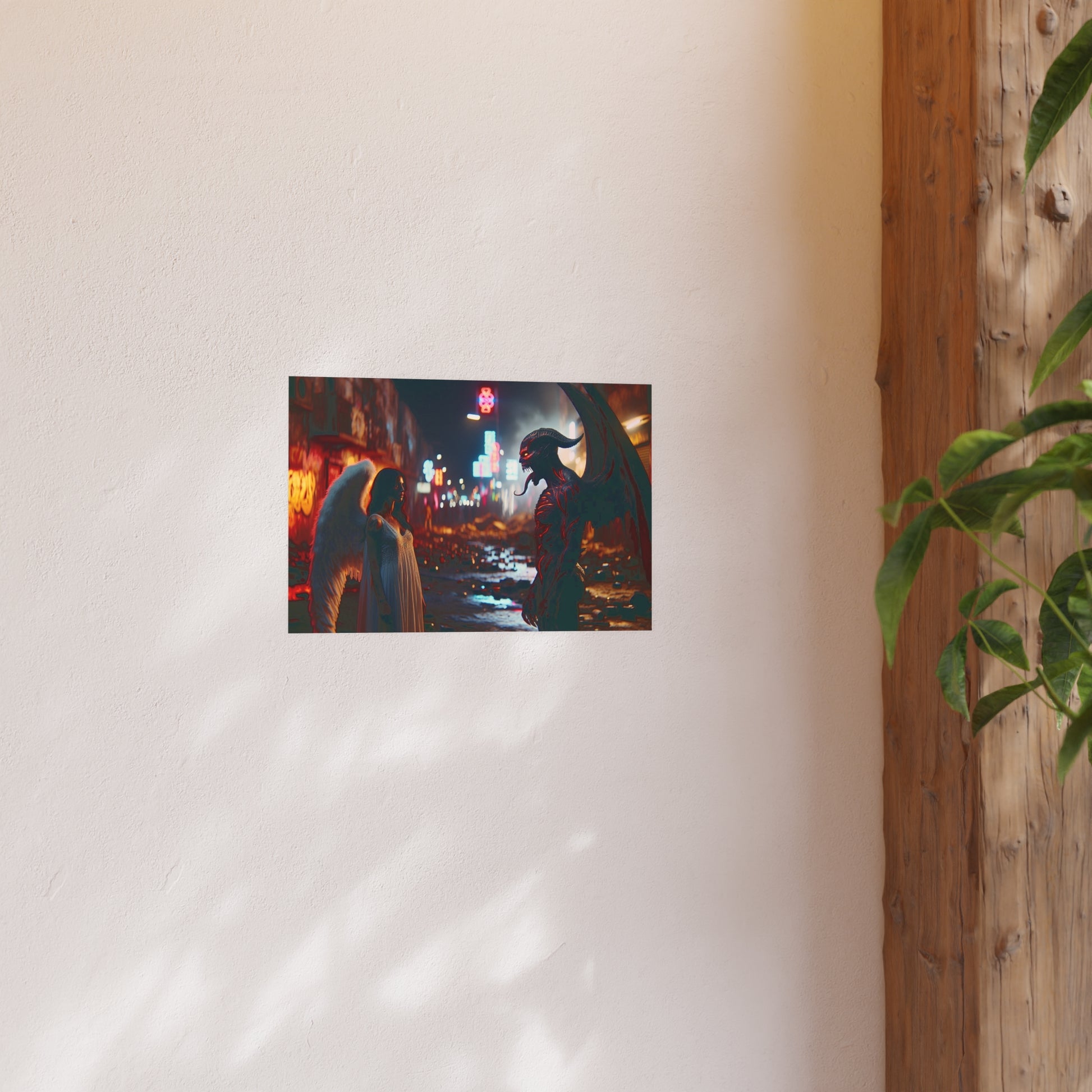 The Encounter Satin and Archival Matte Poster