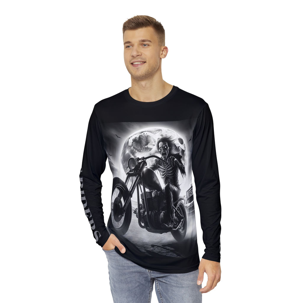 Skeleton Rider-Men's Long Sleeve Tee