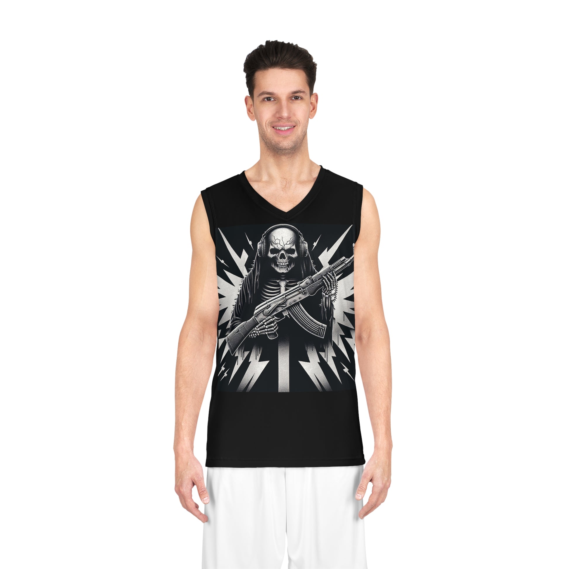 Assault Ghoul Basketball Jersey (AOP)