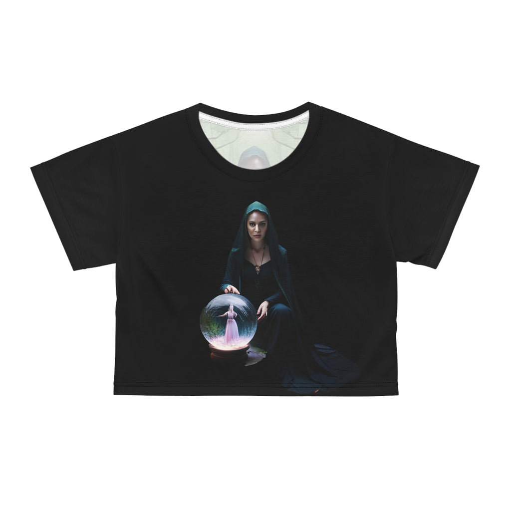 The Microcosm-Crop Tee (AOP)
