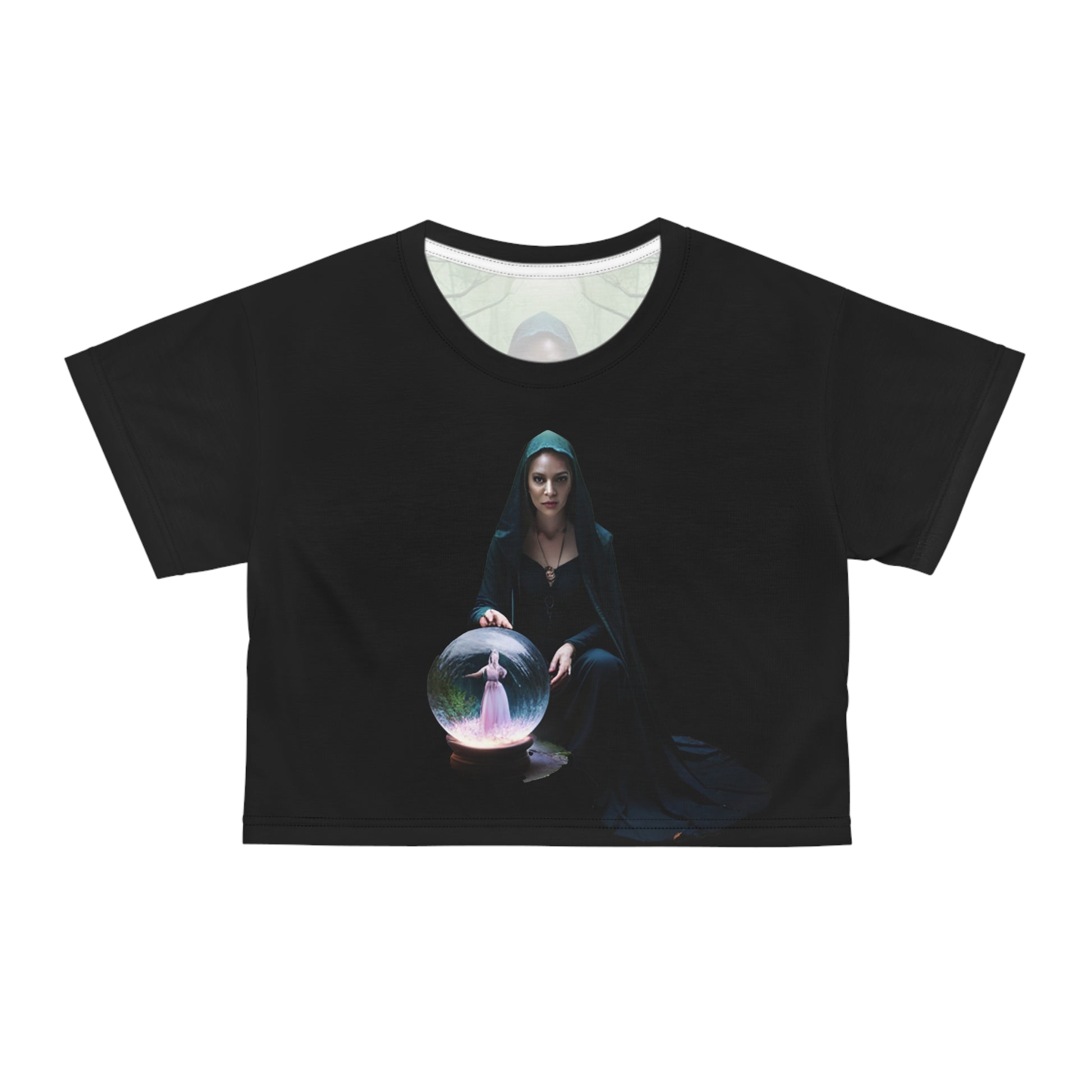 The Microcosm-Crop Tee (AOP)