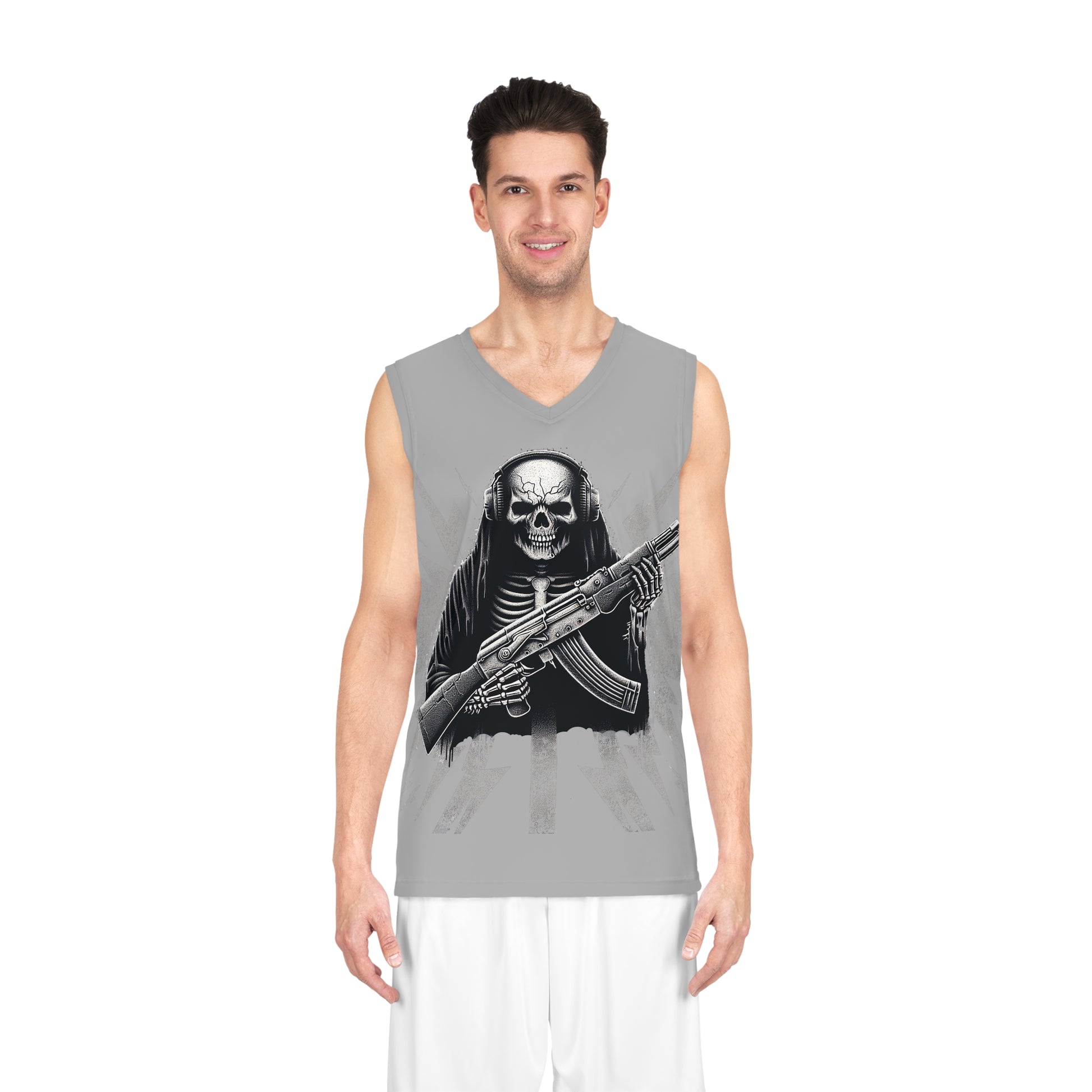 Armed & Dangerous Basketball Jersey (AOP)