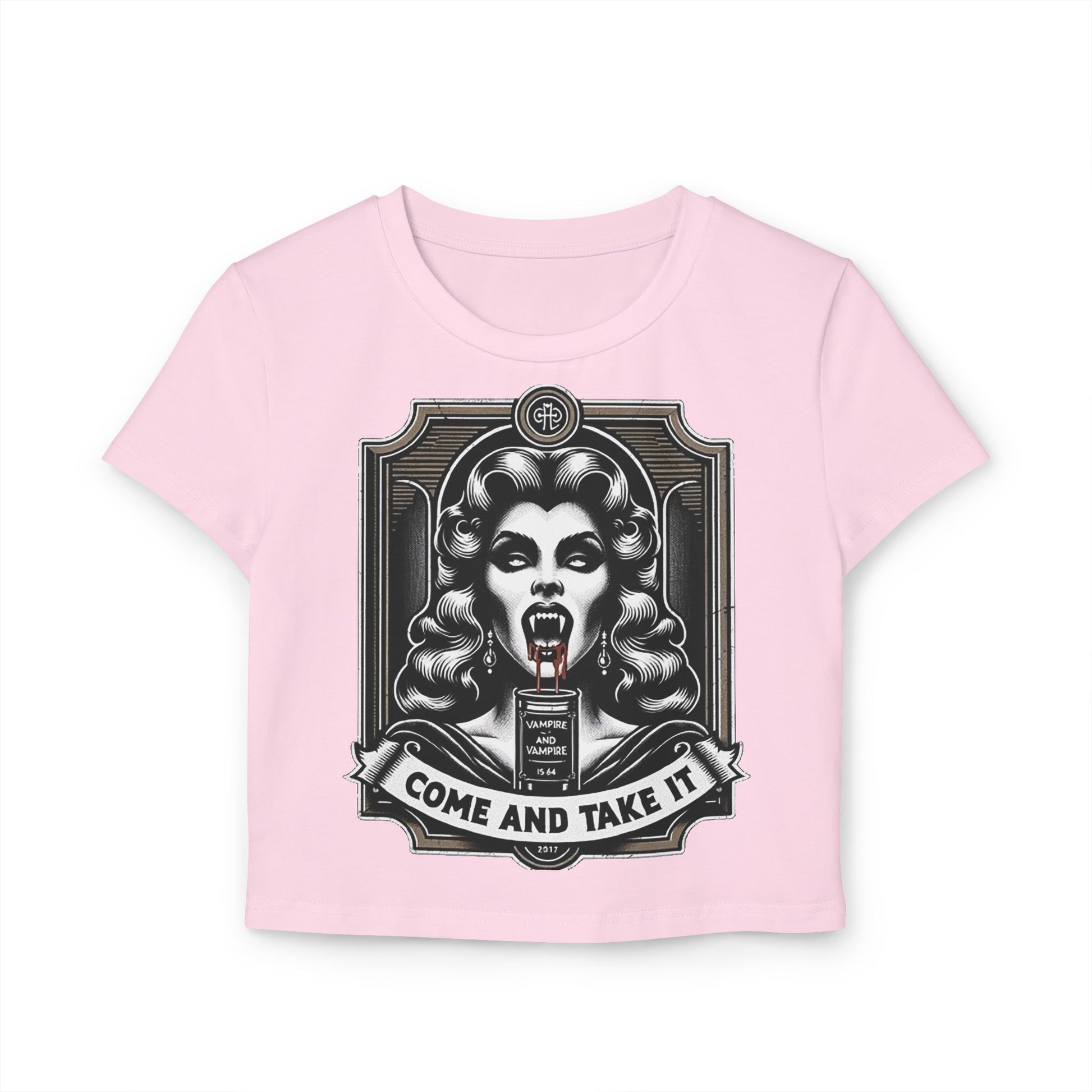 Come and Take It Vampire Women's Baby Tee