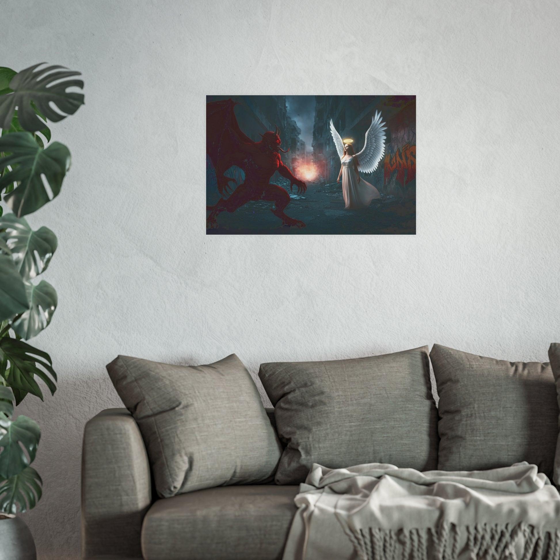 The Struggle Satin and Archival Matte Poster
