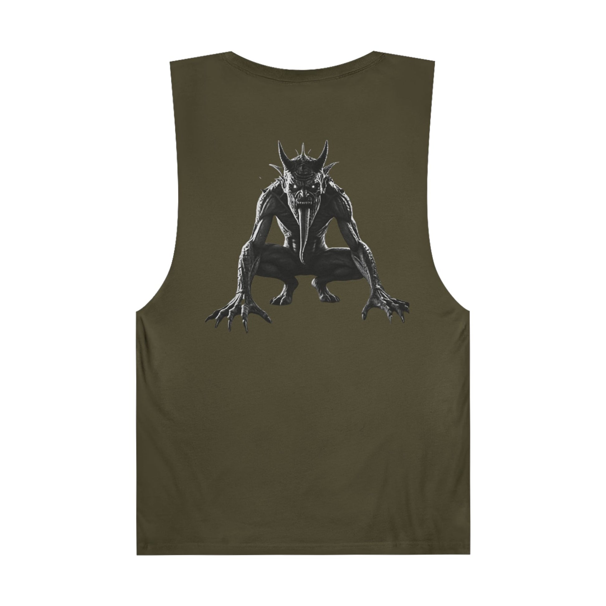 Demon Sleeveless Tee-Unisex Graphic Tank Top featuring Demon Design, Streetwear