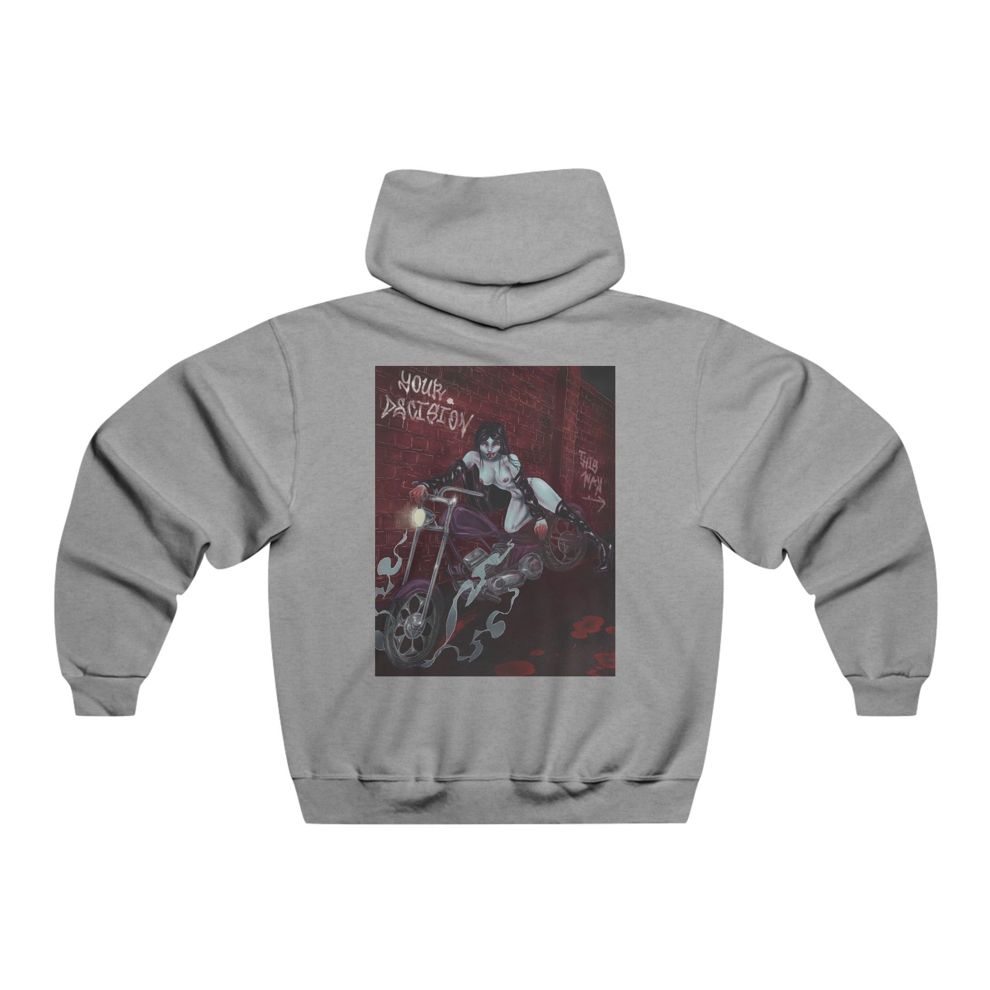 VAMPIRE GIRL Men's NUBLEND® Hooded Sweatshirt